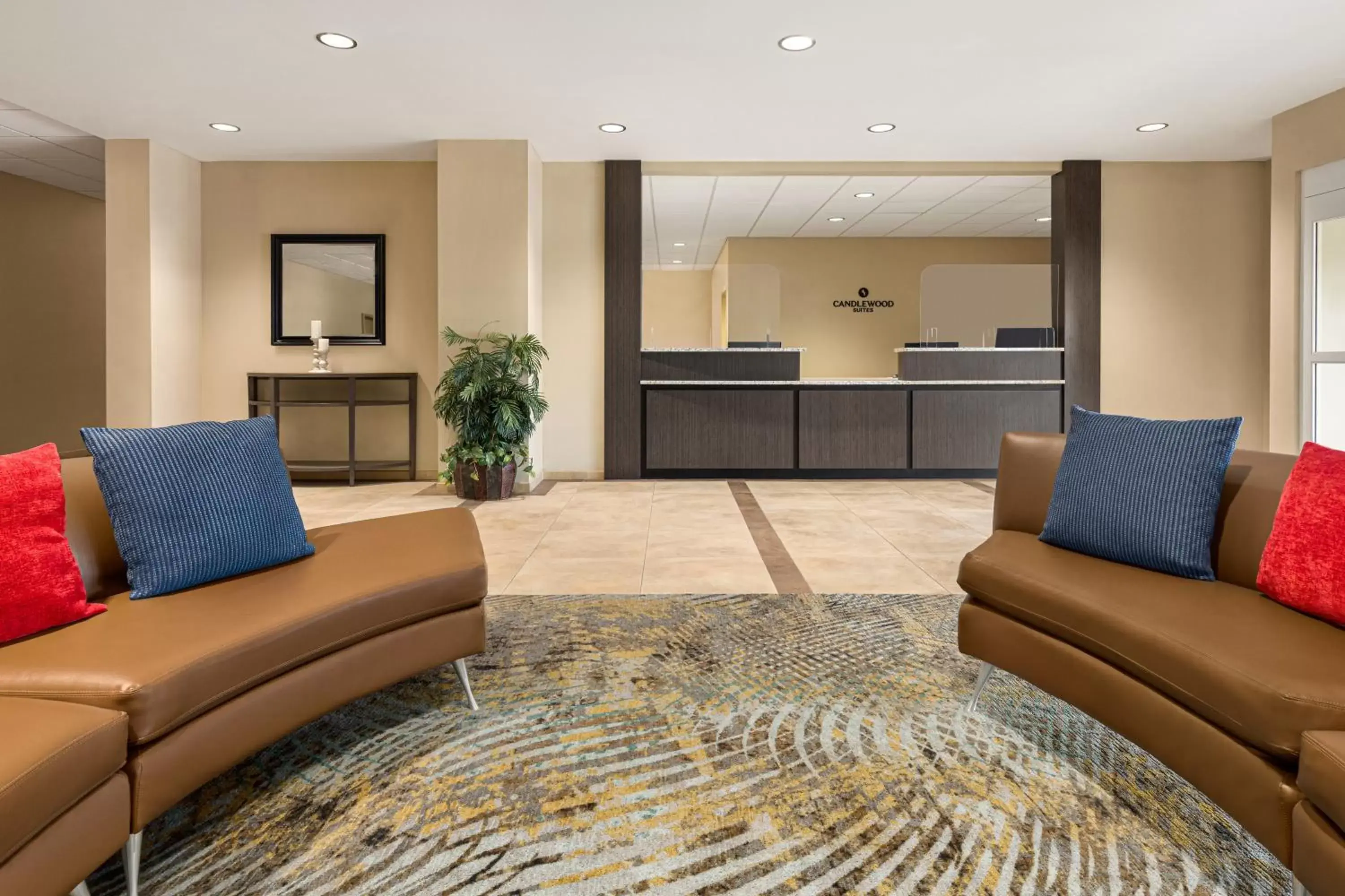 Property building, Seating Area in Candlewood Suites - Safety Harbor, an IHG Hotel