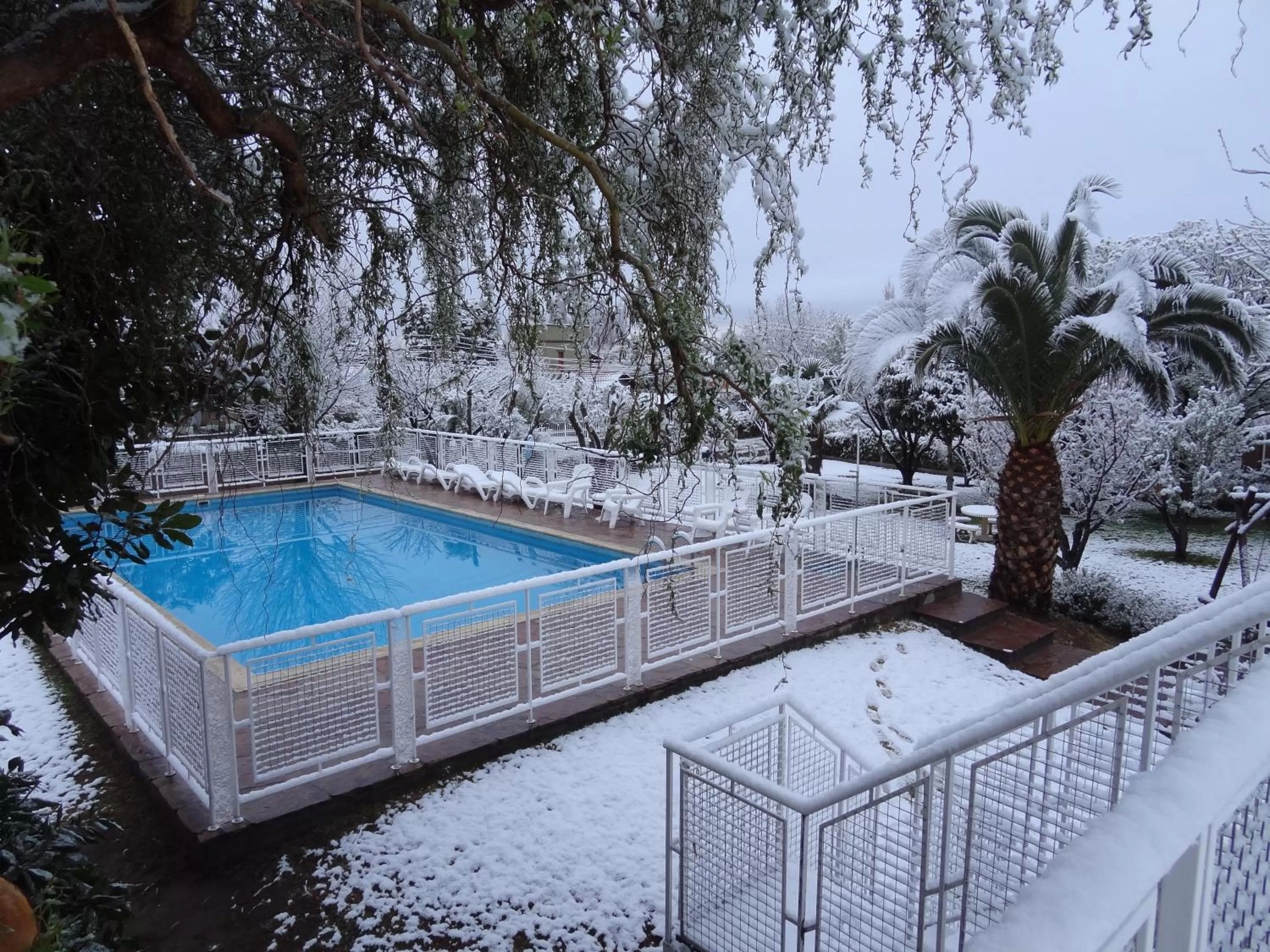 Swimming pool in Hostería Lida