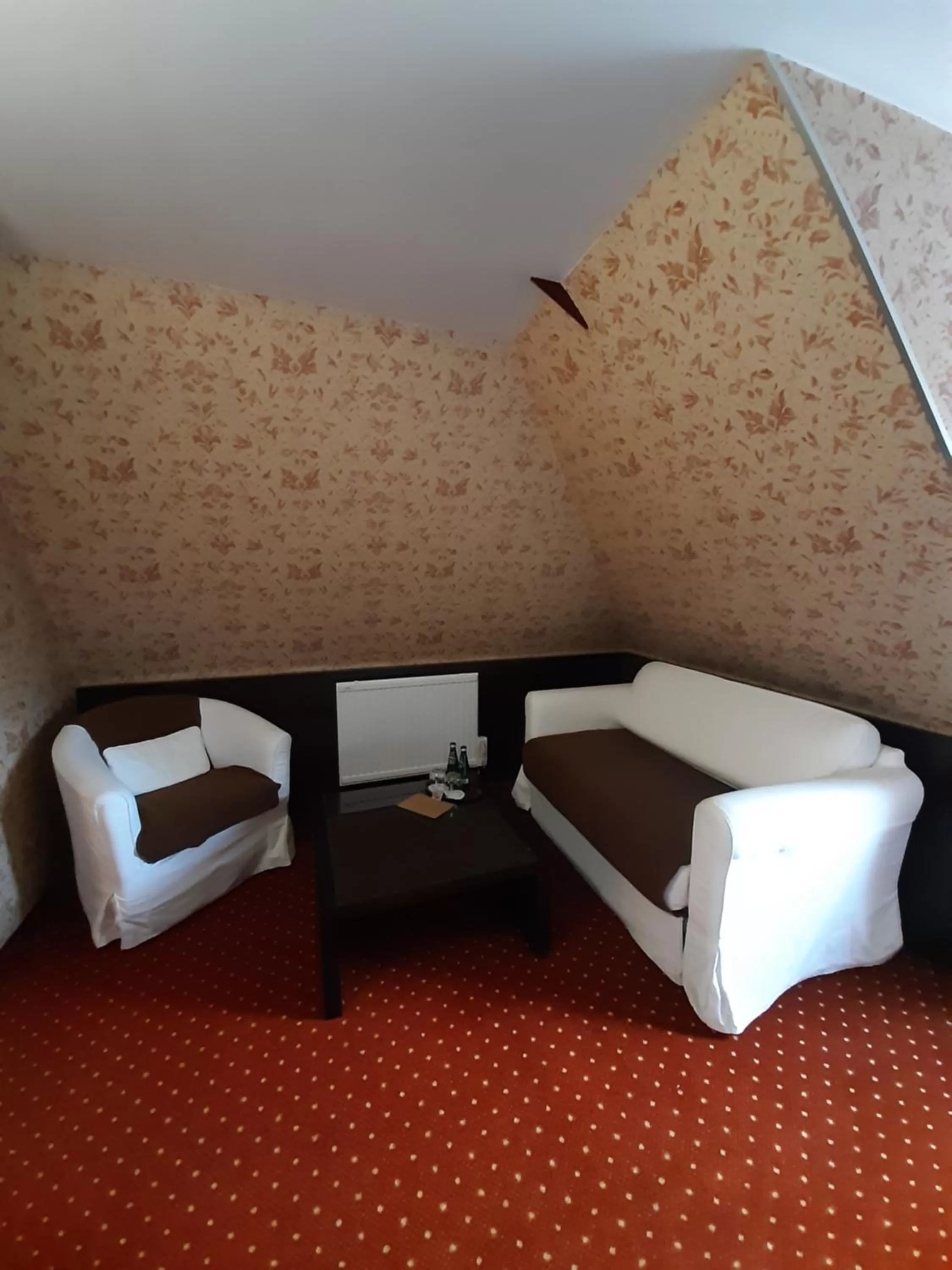 Living room, Bed in Hotel 1231