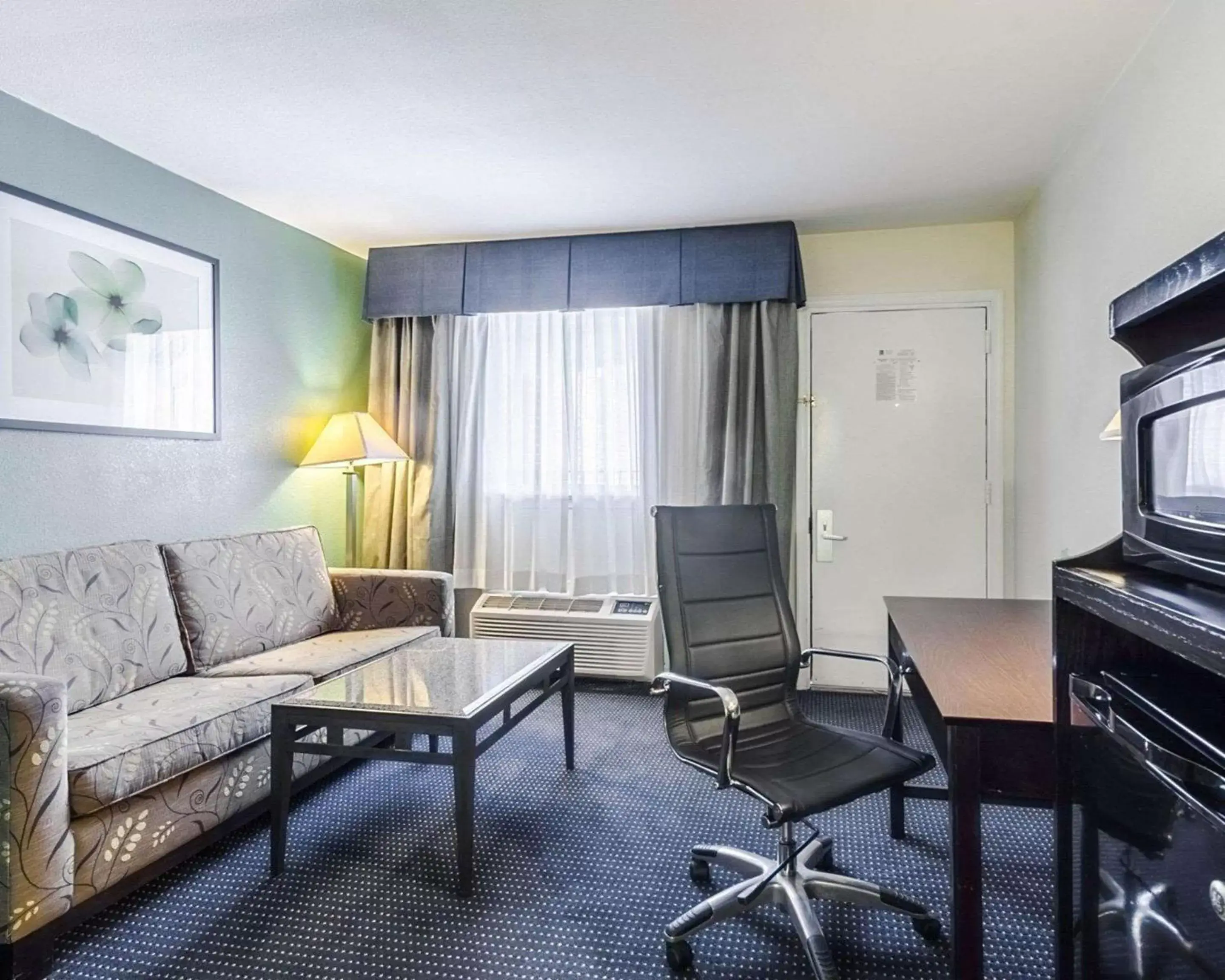 Photo of the whole room, Seating Area in Rodeway Inn & Suites Williamsburg Central