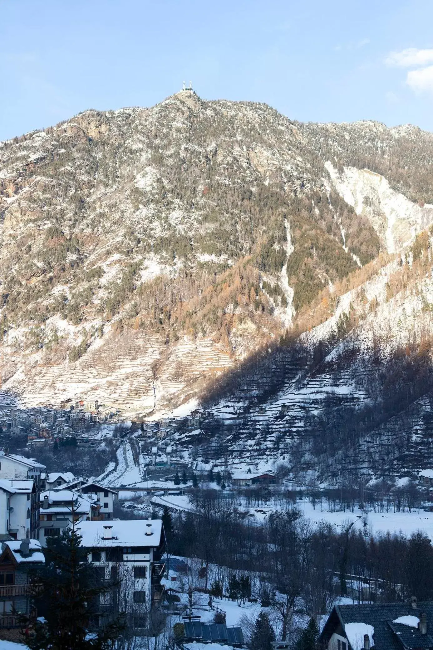 Garden view, Winter in Hotel Tremoggia