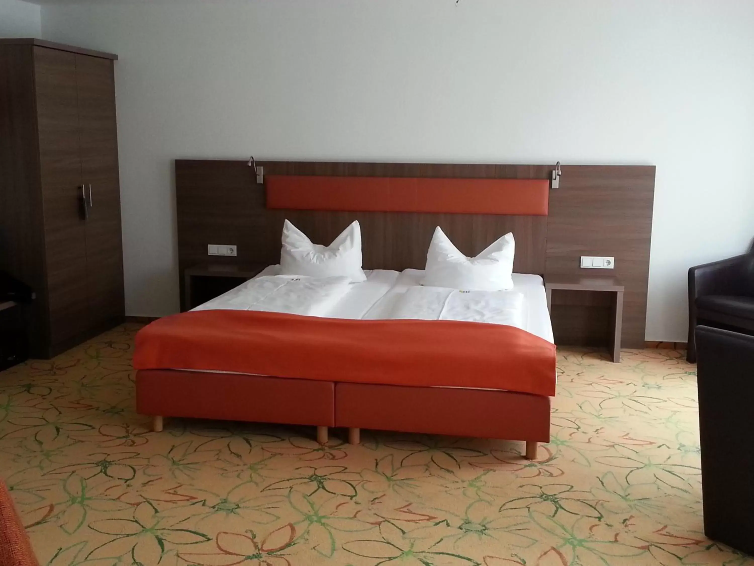 Bed in Hotel Aviva