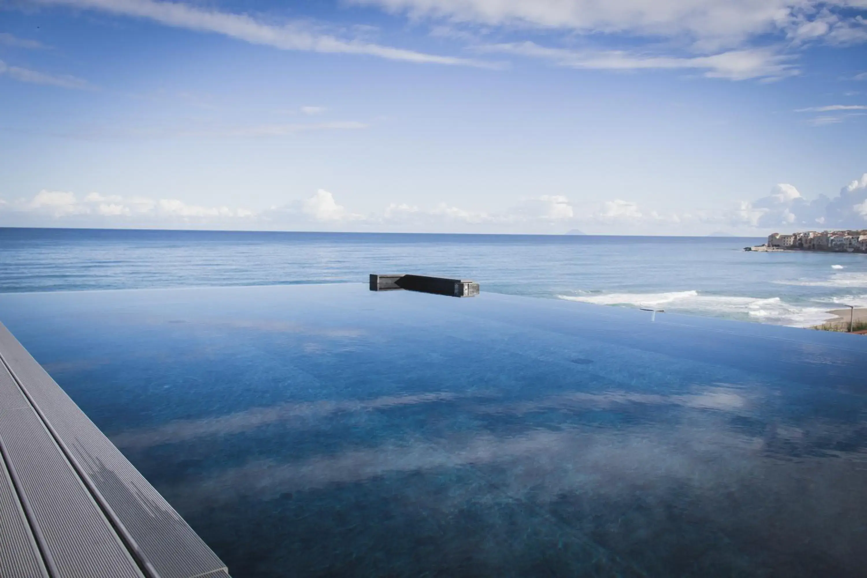 Pool view in Sunset Hotel Pool view in Sunset Hotel