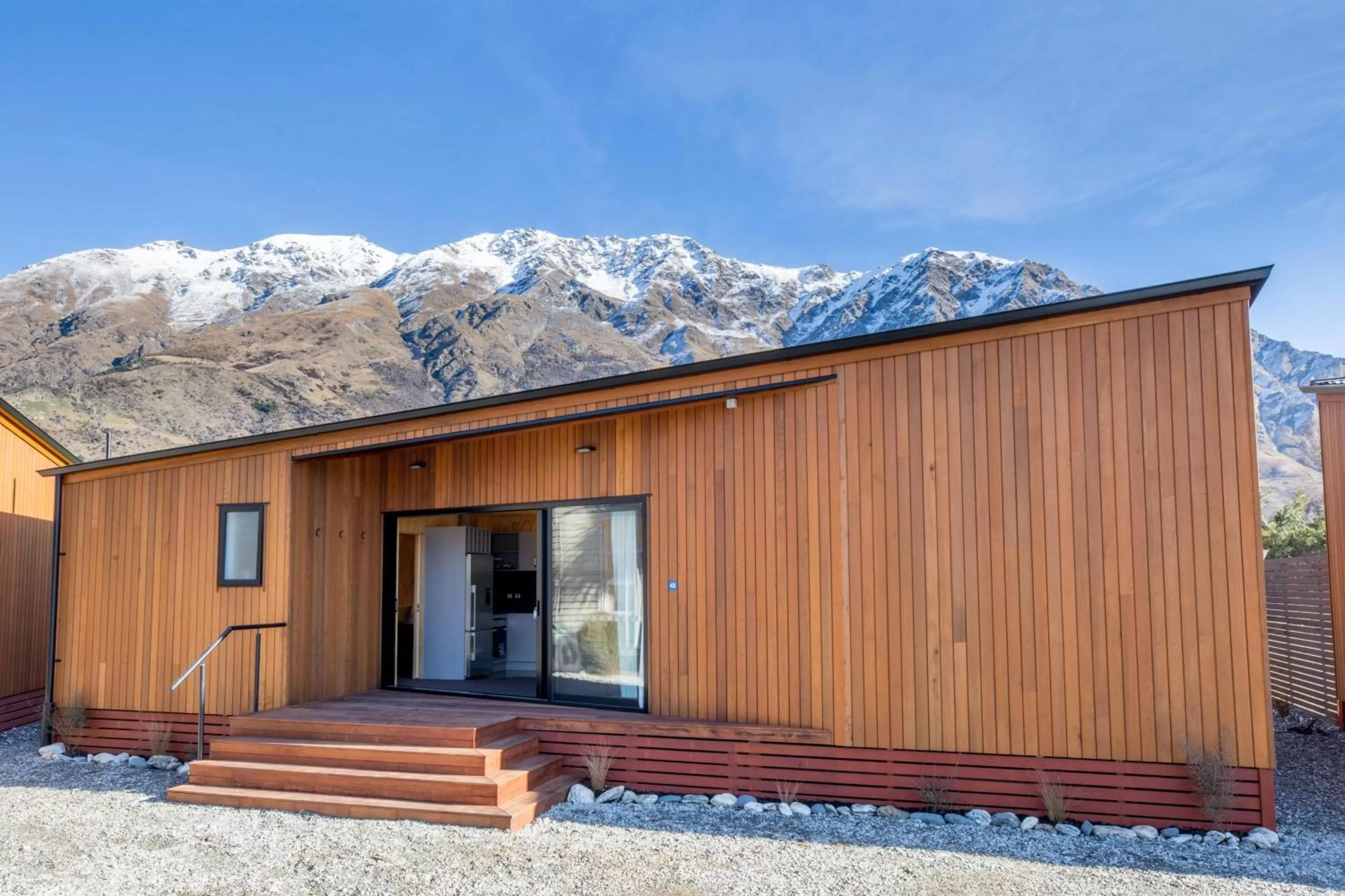 Property building, Winter in Apartments at Queenstown TOP 10 Holiday Park