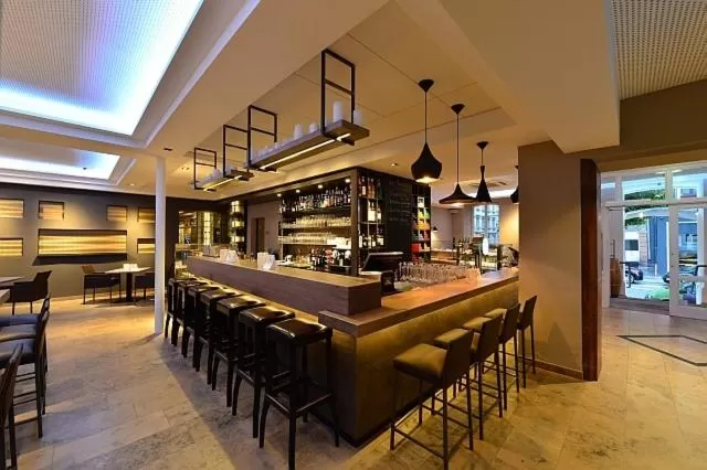 Lounge or bar in Domaine Leidinger