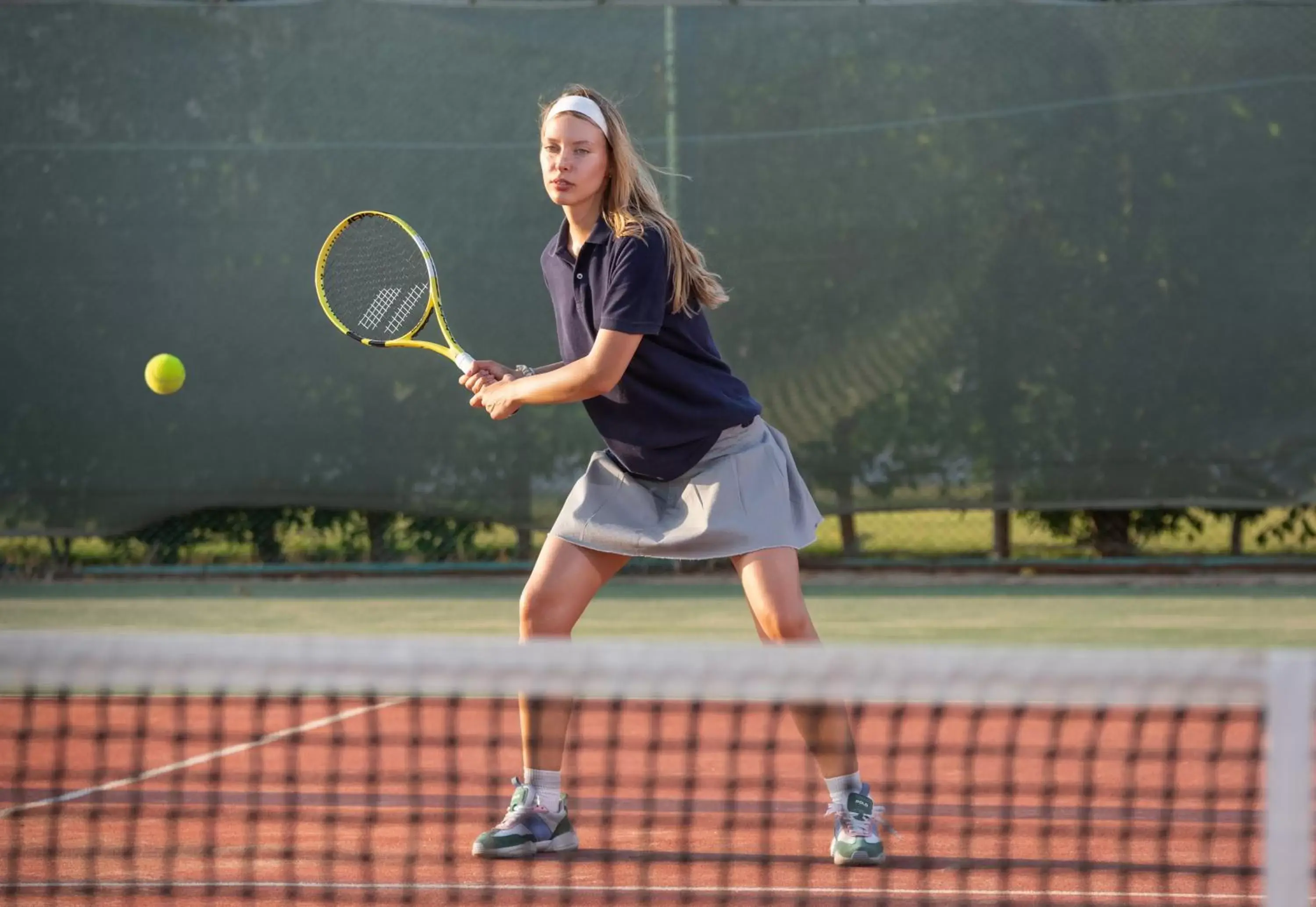 Tennis court in Cleopatra Luxury Resort Makadi Bay