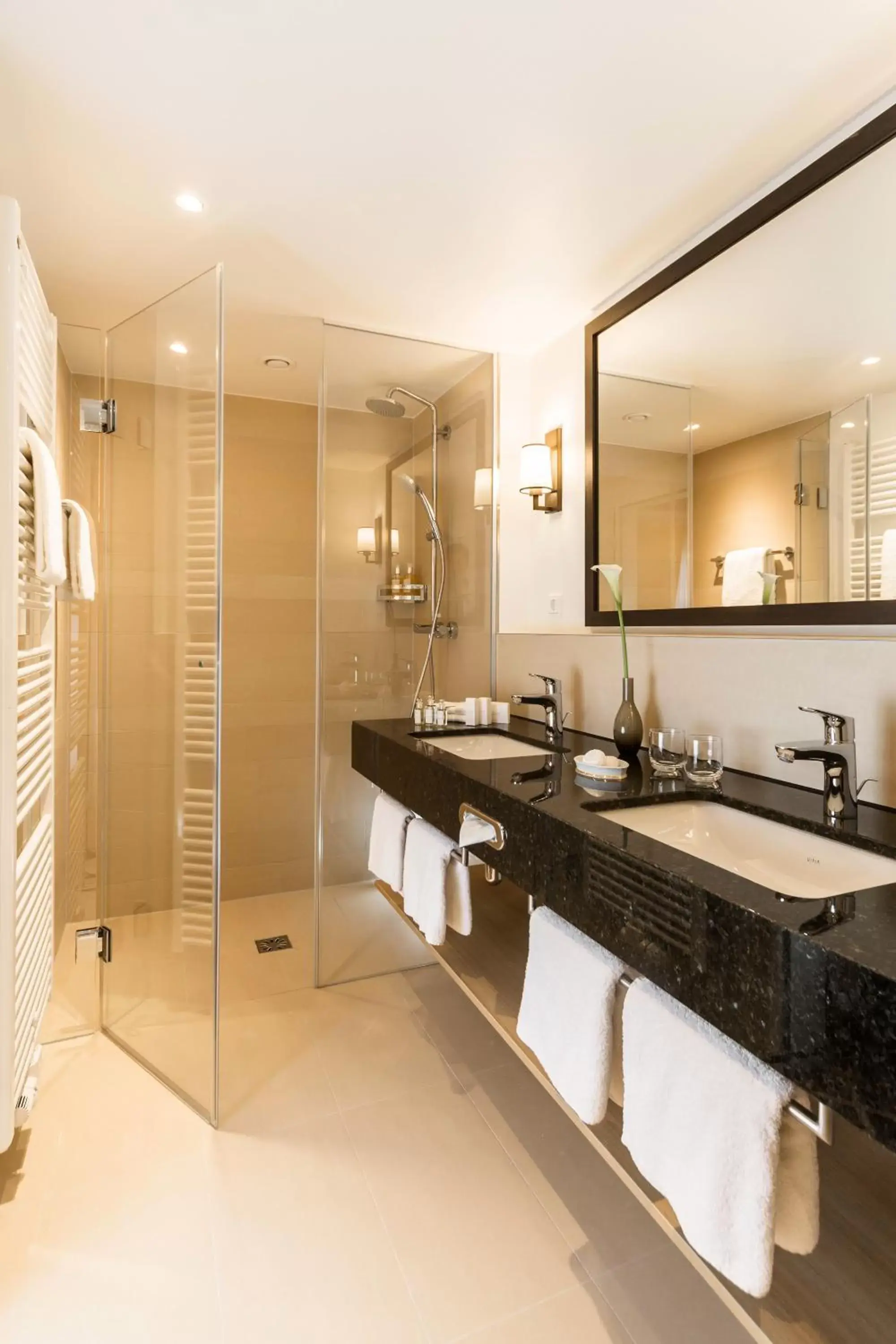 Bathroom in Althoff Hotel Fürstenhof Bathroom in Althoff Hotel Fürstenhof