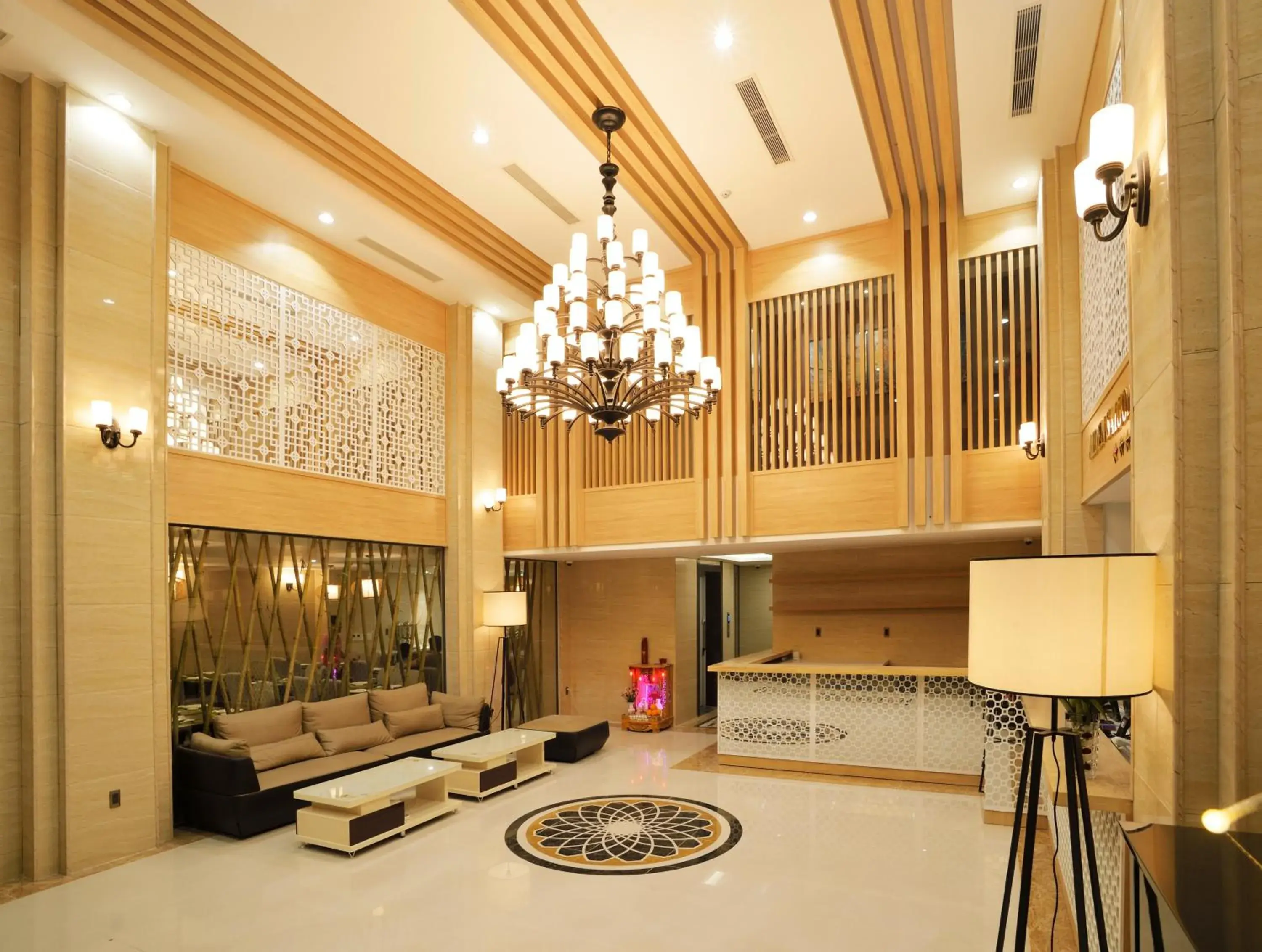 Lobby or reception in Aiden Saigon Hotel