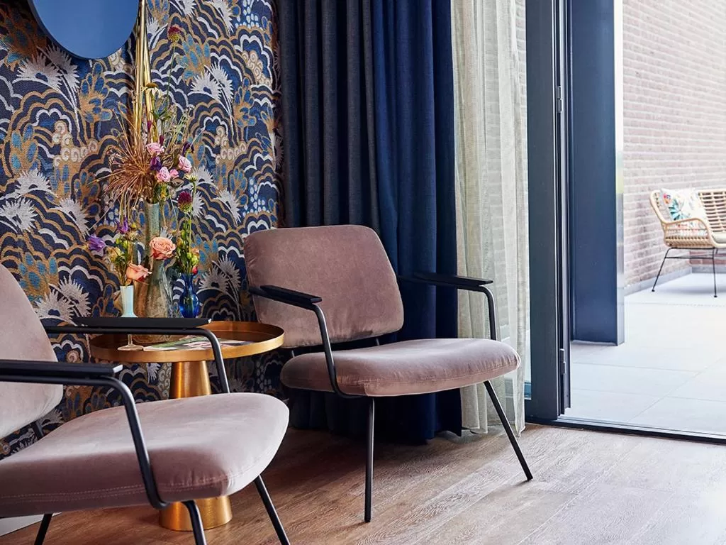 Decorative detail in De Maasparel Nextdoor Maassuites