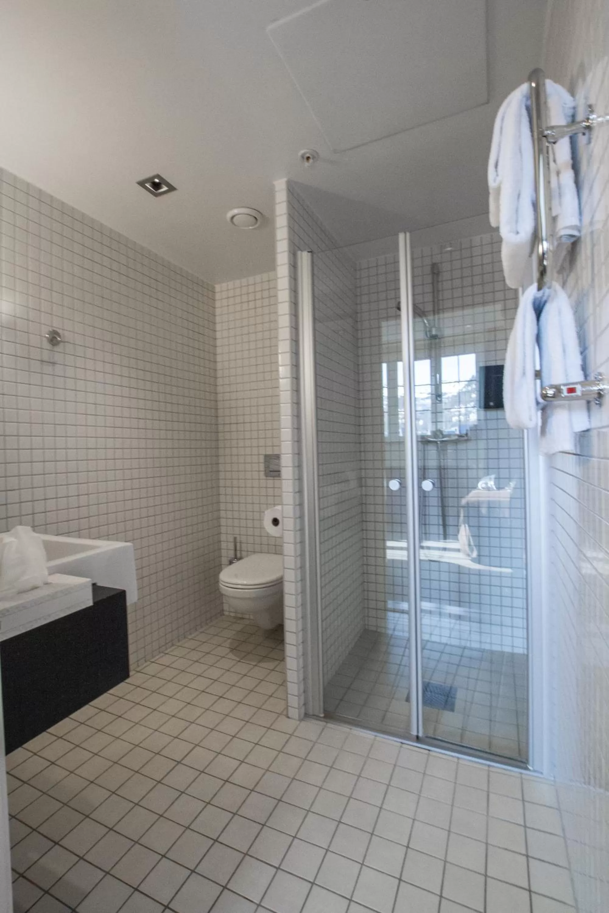 Shower in Home Hotel Havnekontoret