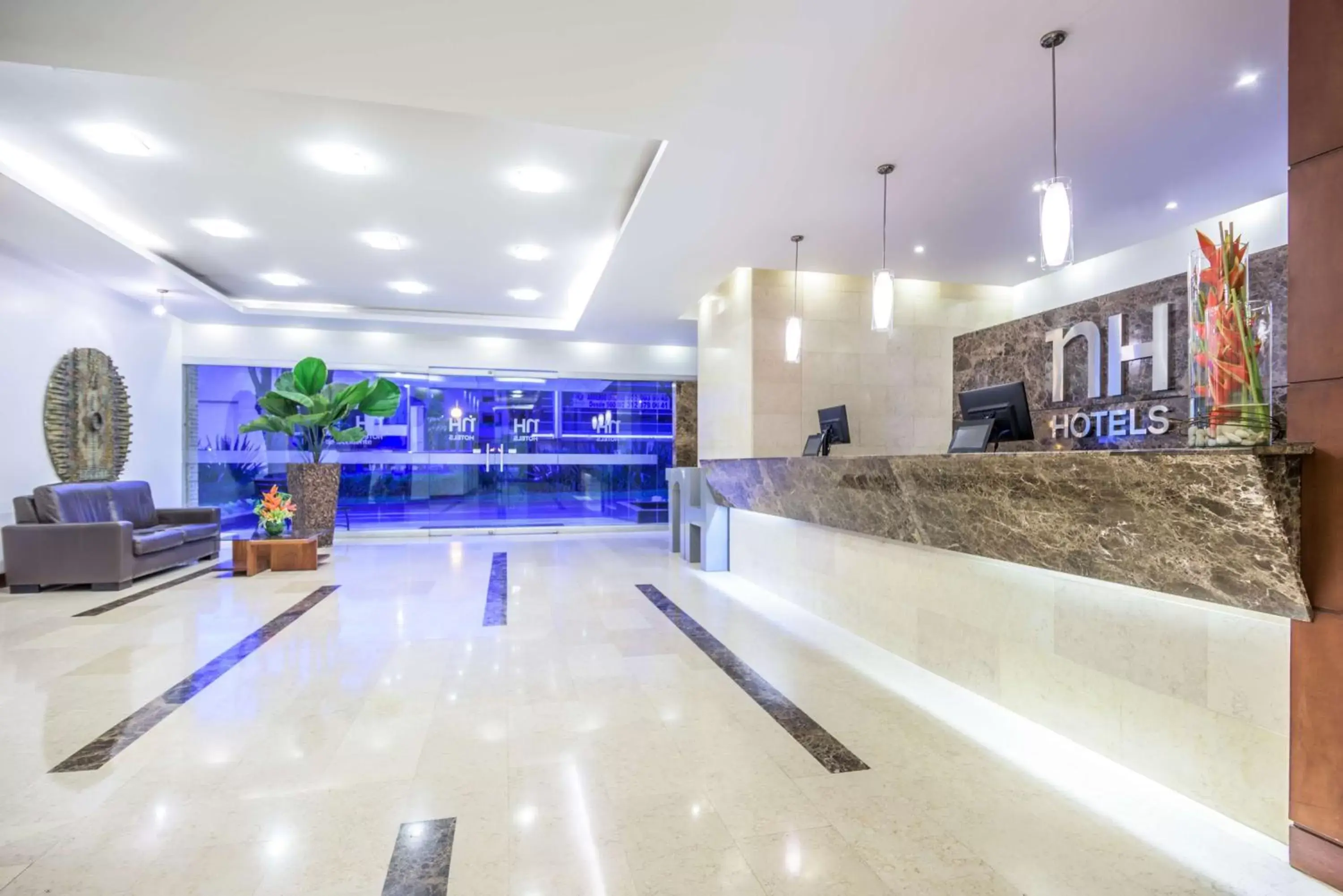 Lobby or reception, Lobby/Reception in NH Bogota Pavillon Royal