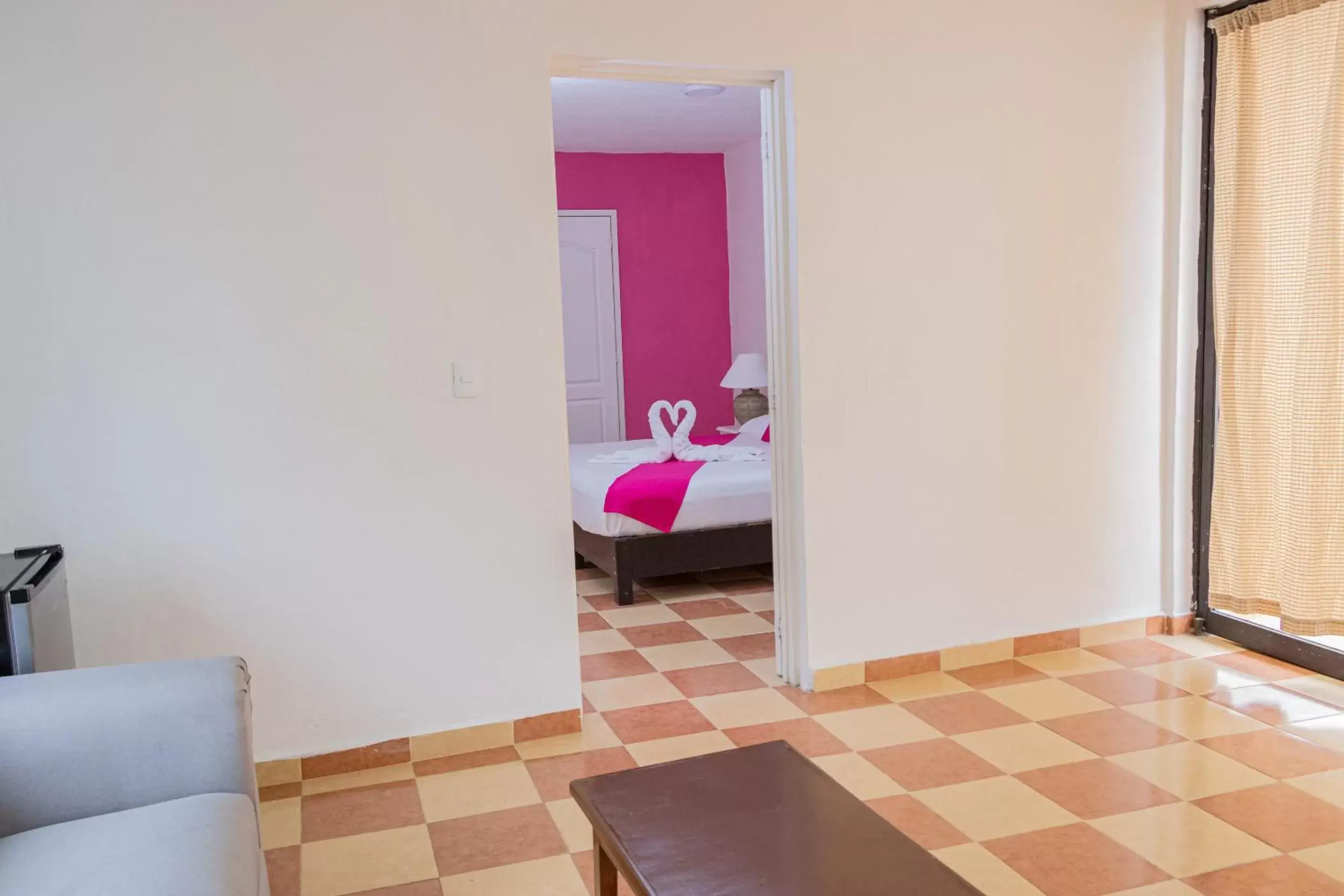 Bedroom, Bed in OYO Hotel Marías,Aeropuerto Internacional de Chetumal