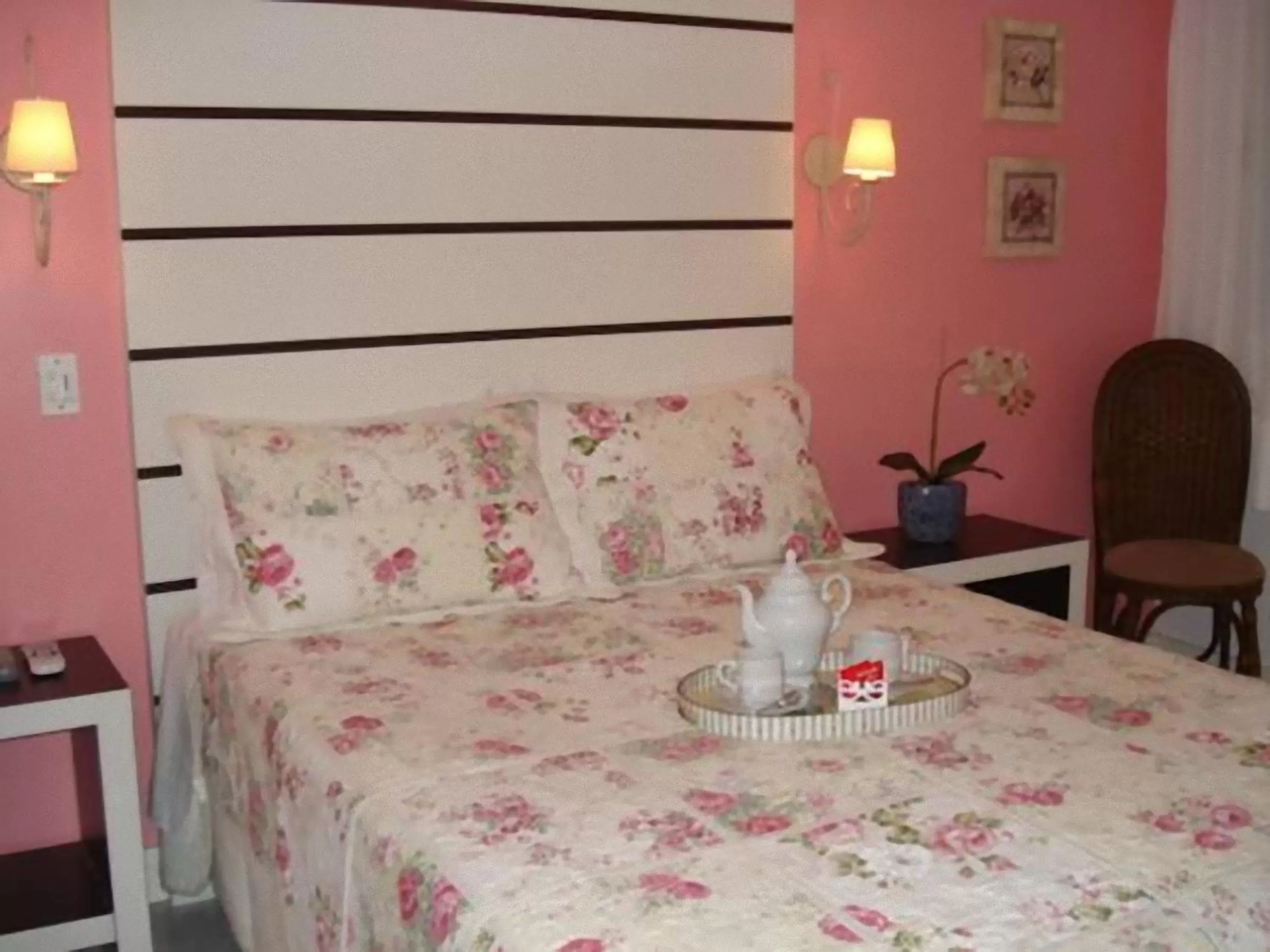 Bed in Pousada Solar Dom Kido