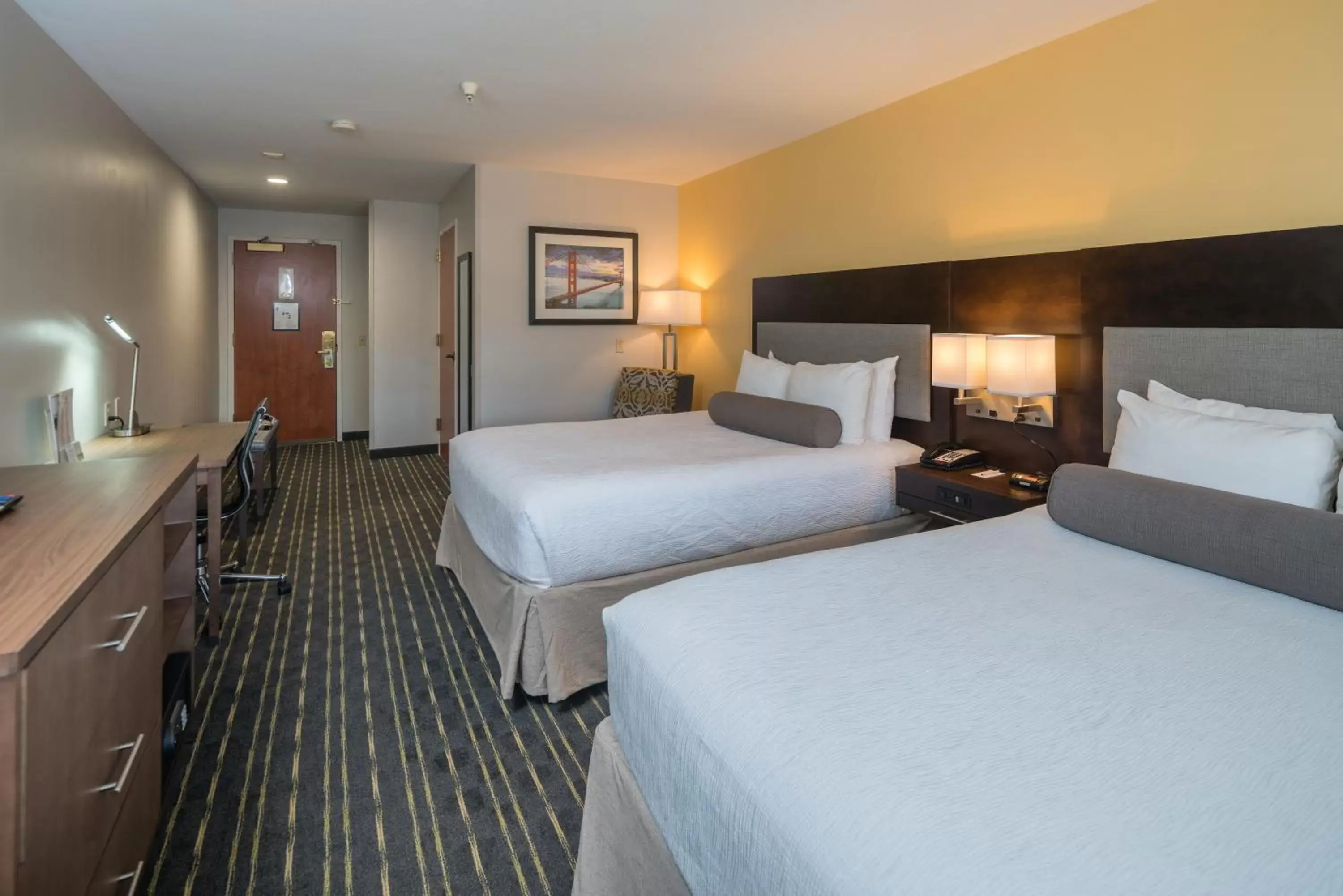 Standard Queen Room with Two Queen Beds - Disability Access in Hotel Aura SFO Airport FREE SHUTTLE Standard Queen Room with Two Queen Beds - Disability Access in Hotel Aura SFO Airport FREE SHUTTLE