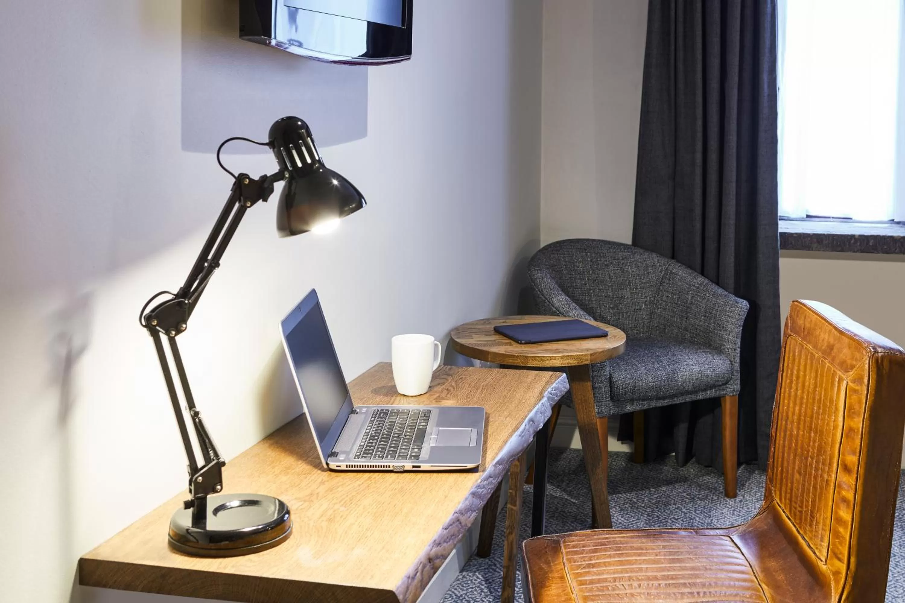 Seating area in Mercure Barnsley Tankersley Manor Hotel