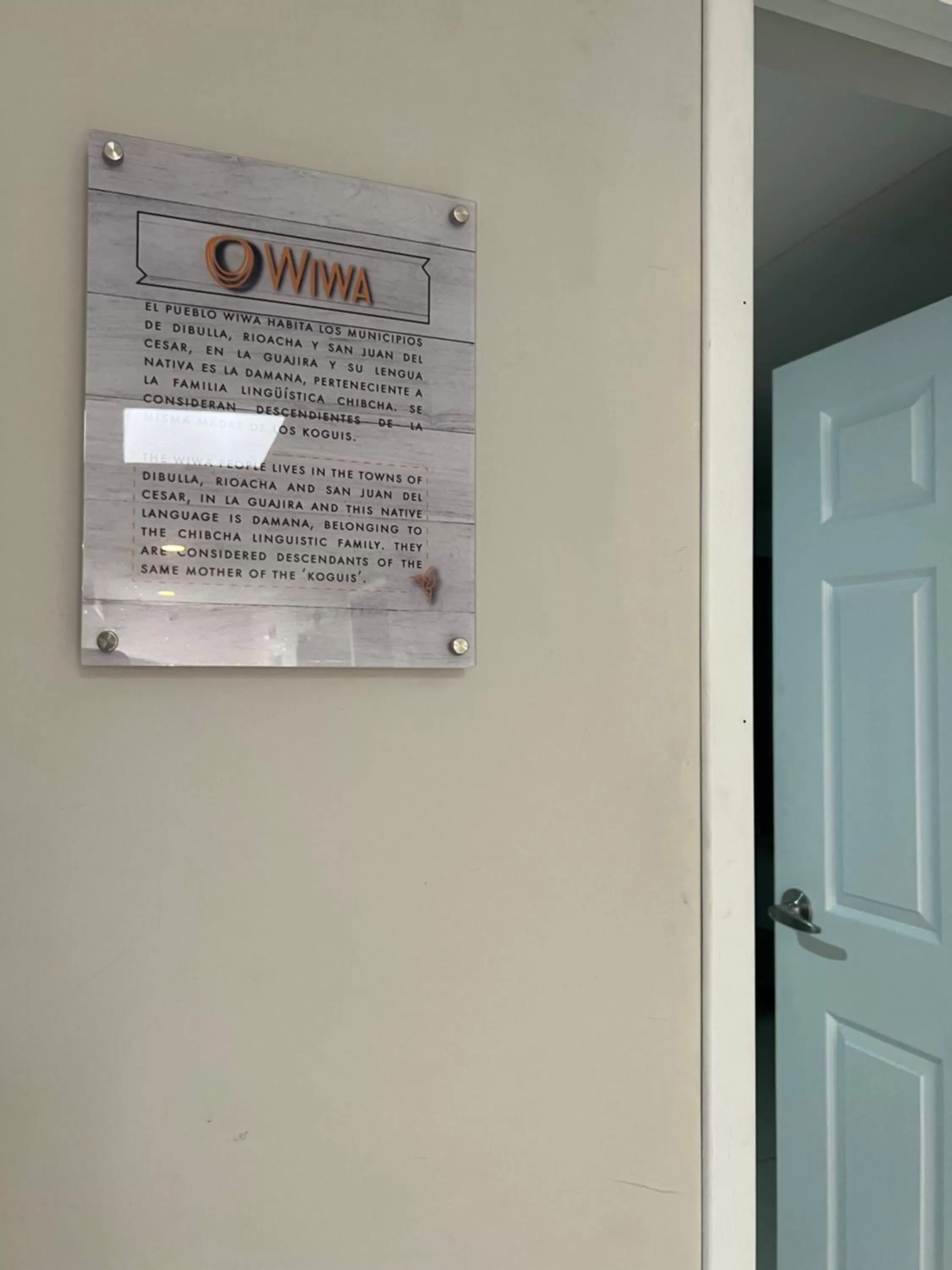 Logo/Certificate/Sign in Hotel Boutique Casa chunuu Santa Marta