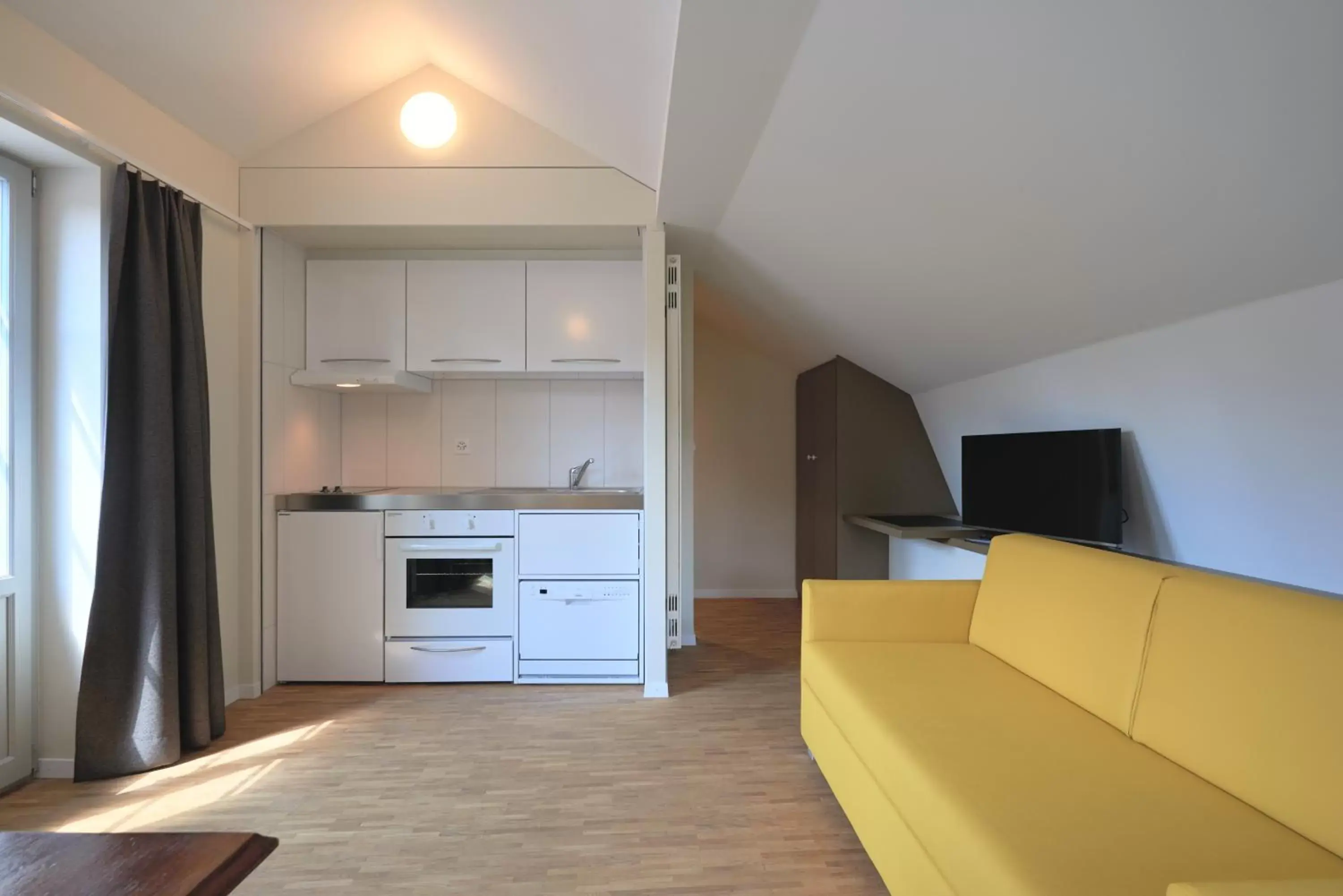 TV and multimedia, Kitchen/Kitchenette in Aparthotel Hine Adon Fribourg