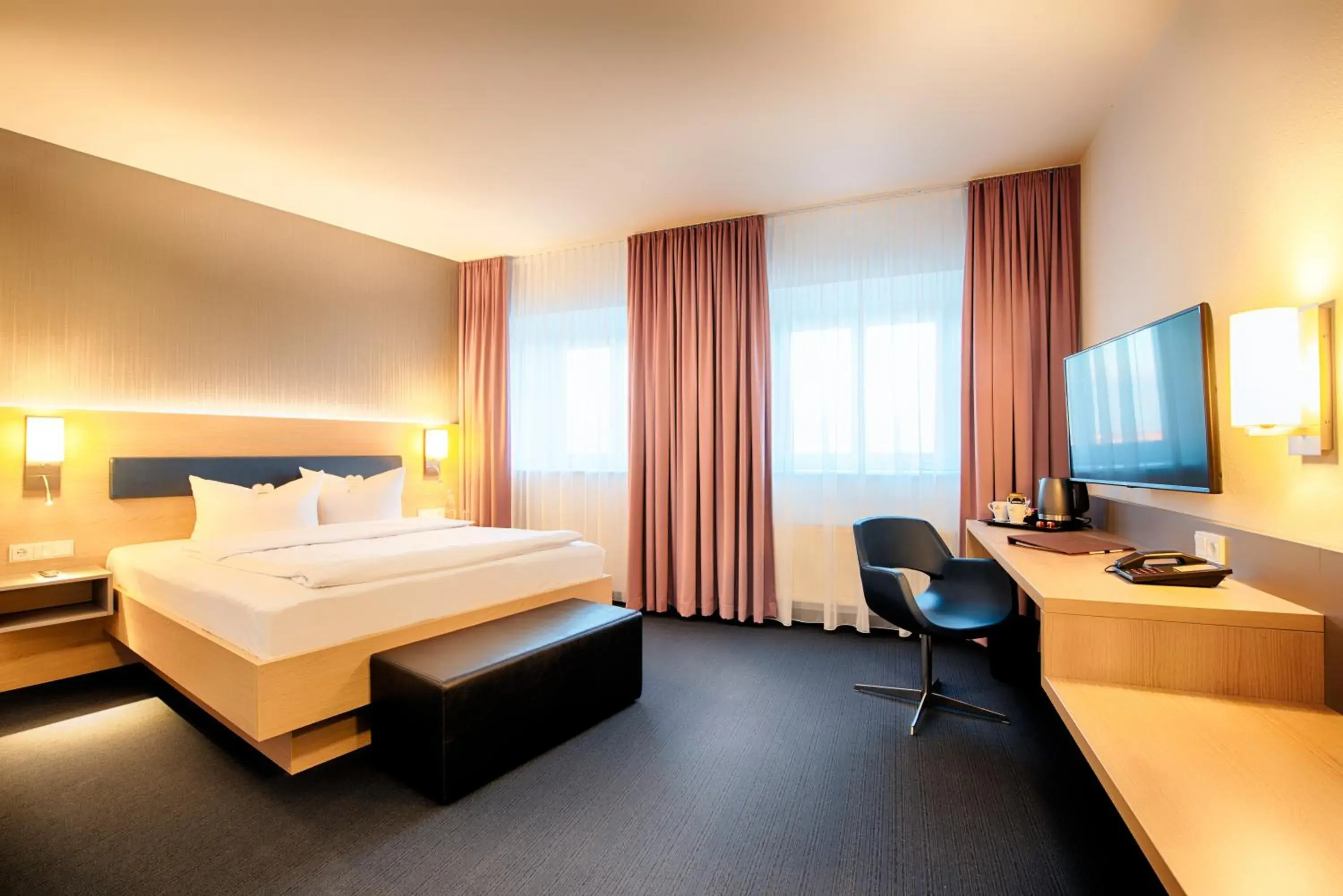 Bed in Hotel Sachsen-Anhalt