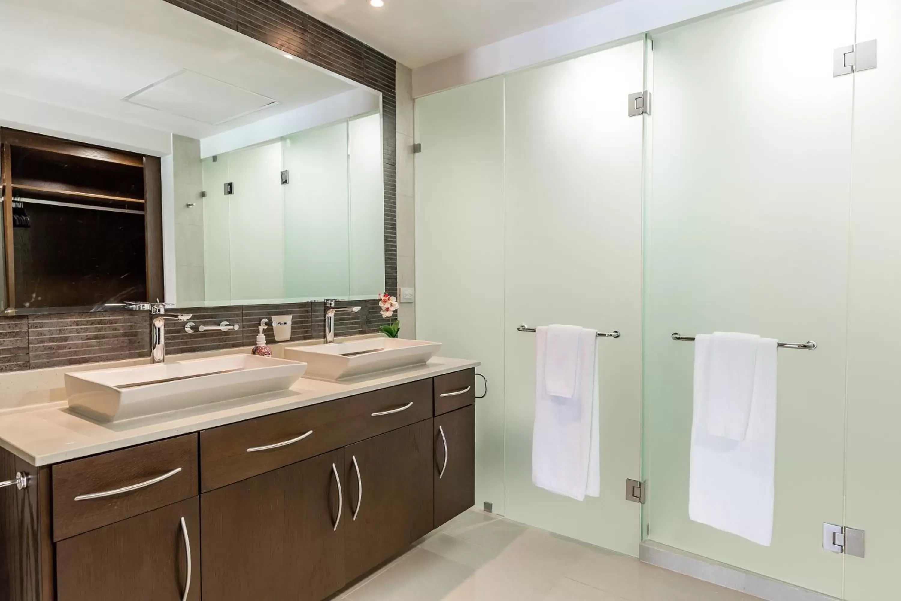 Bathroom in Mareazul Beach Front Condos At playa del Carmen