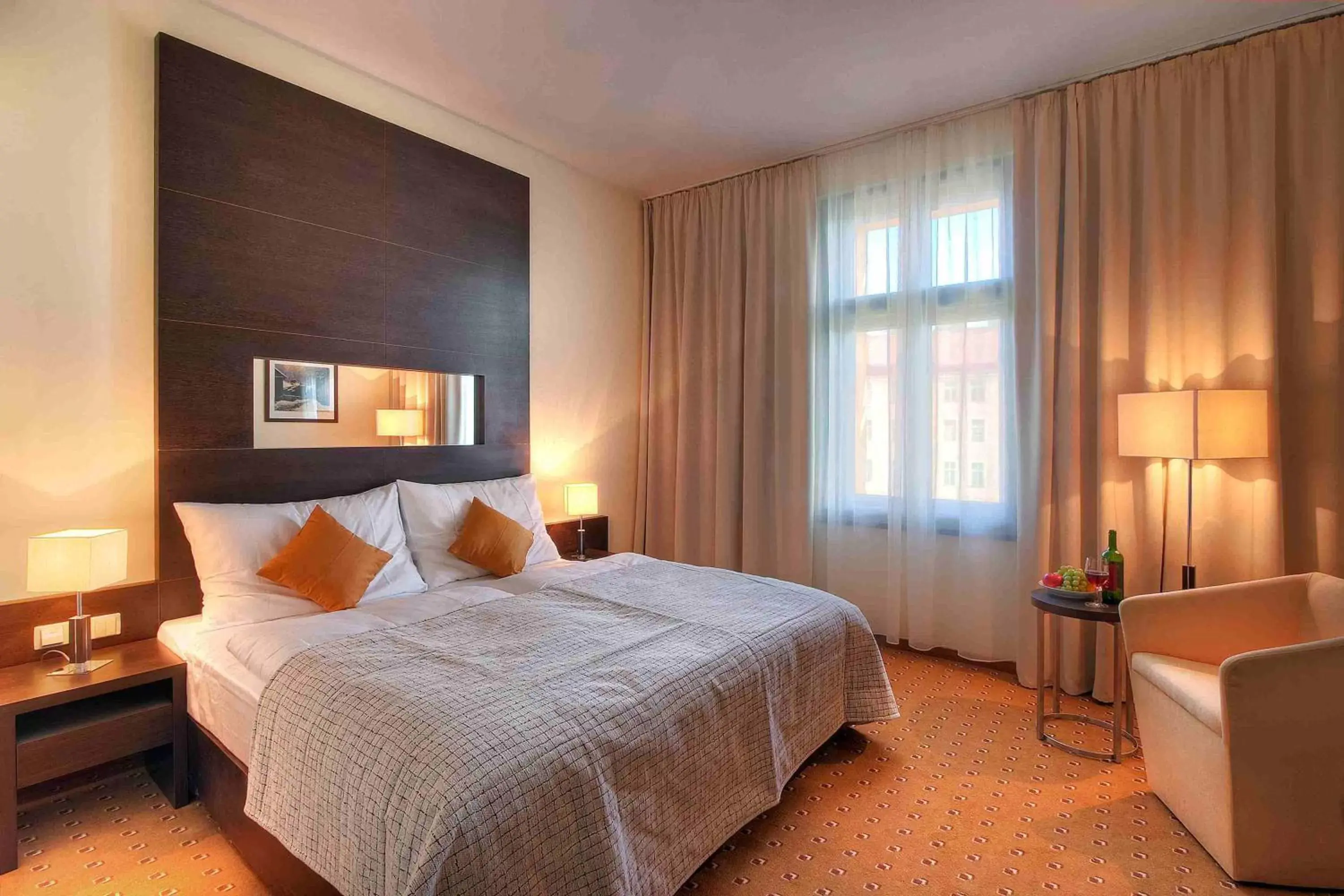 Photo of the whole room, Bed in Clarion Hotel Prague City