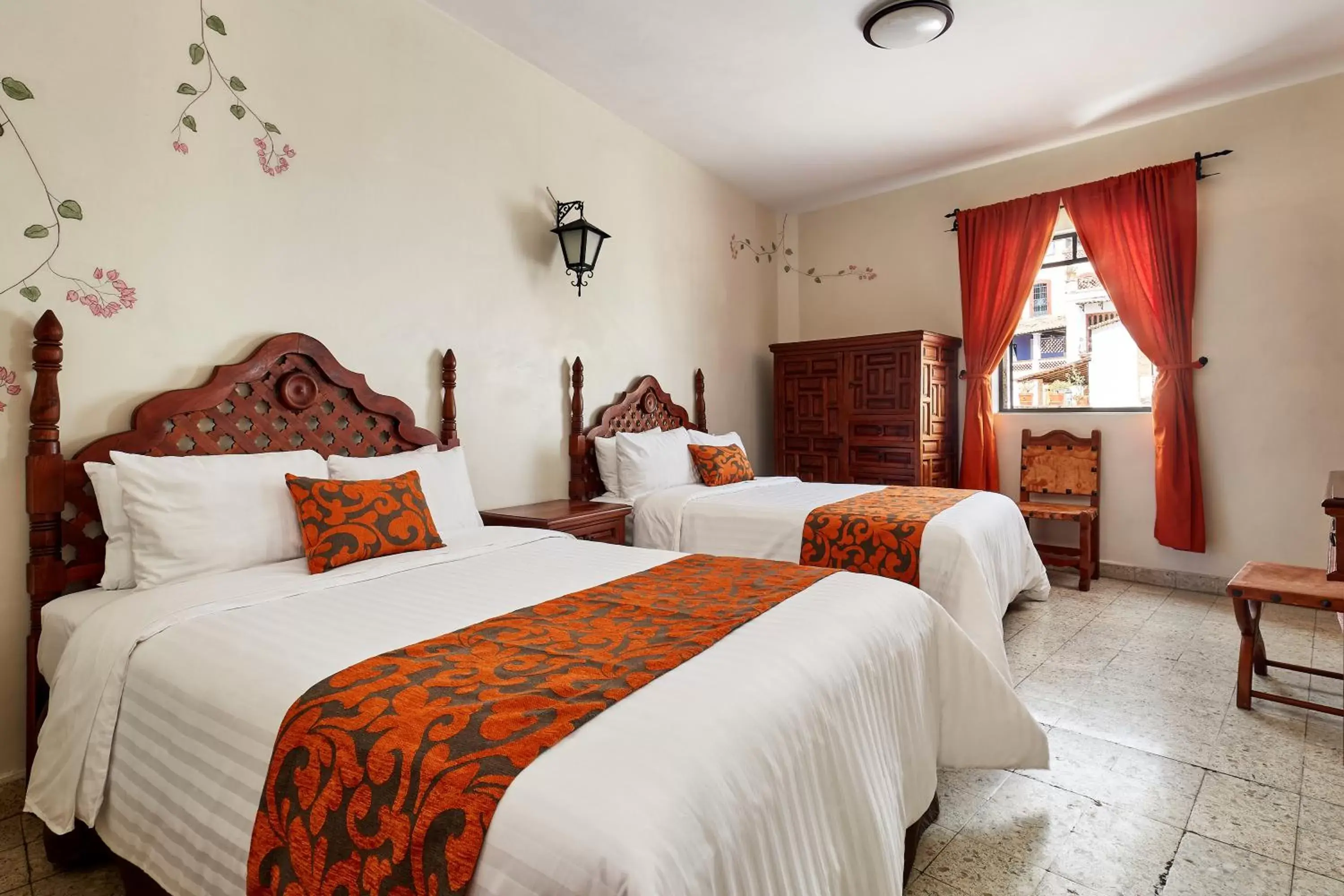 Bed in Hotel Agua Escondida