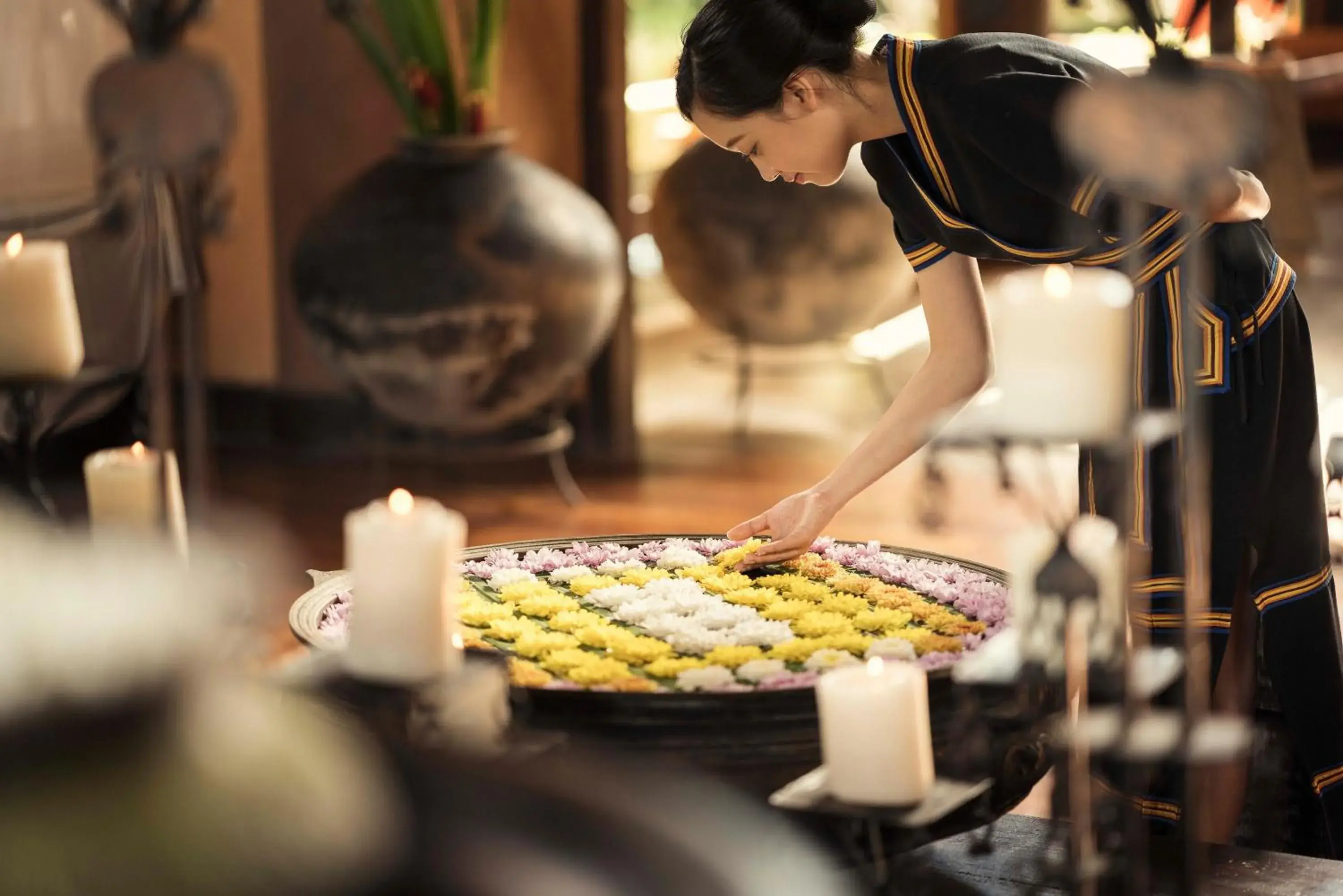 Lobby or reception in Anantara Golden Triangle Elephant Camp & Resort Lobby or reception in Anantara Golden Triangle Elephant Camp & Resort