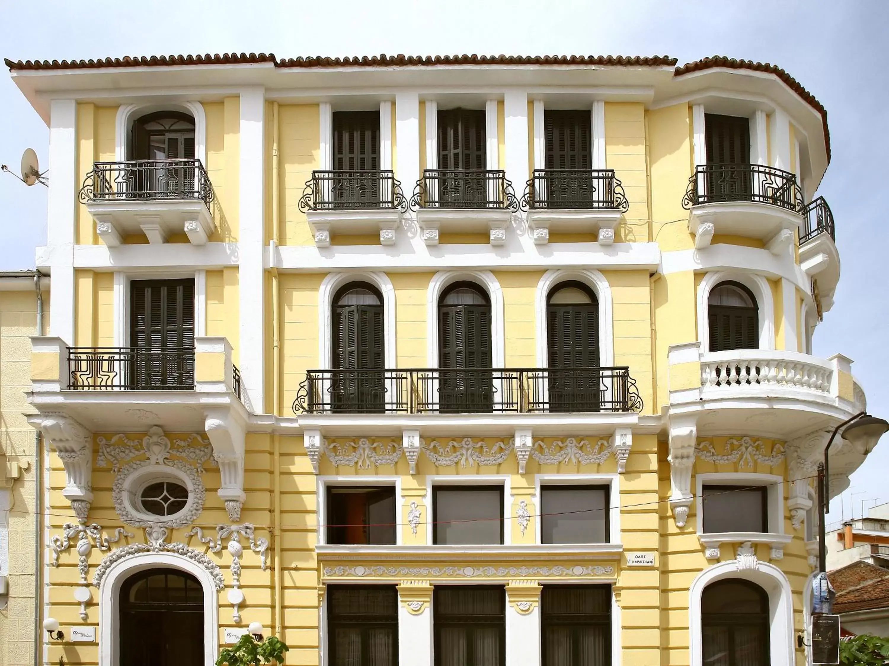 Facade/entrance, Property Building in Arni Hotel Domotel