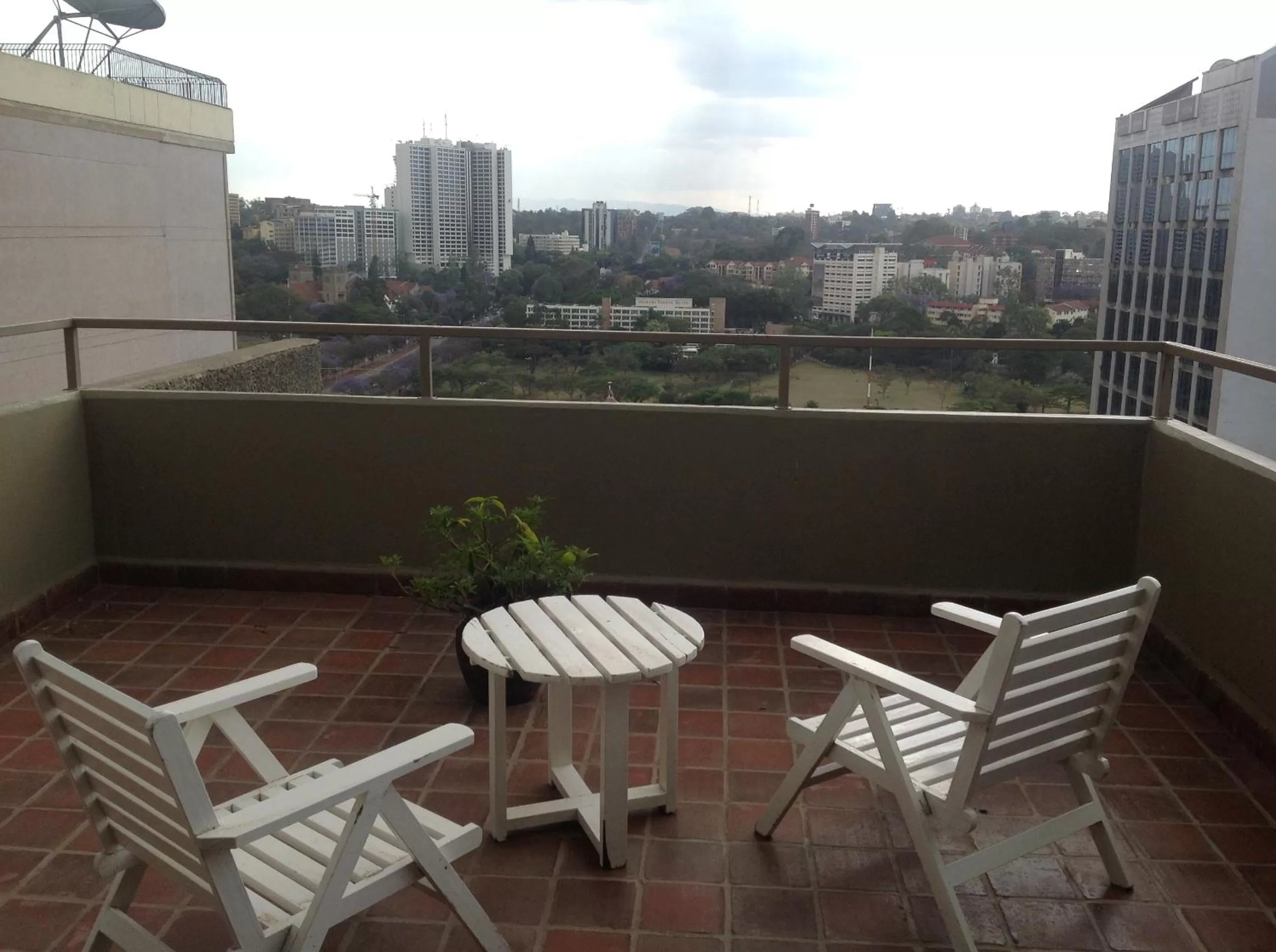 Patio in Chester Hotel and Suites Nairobi, City Centre CBD