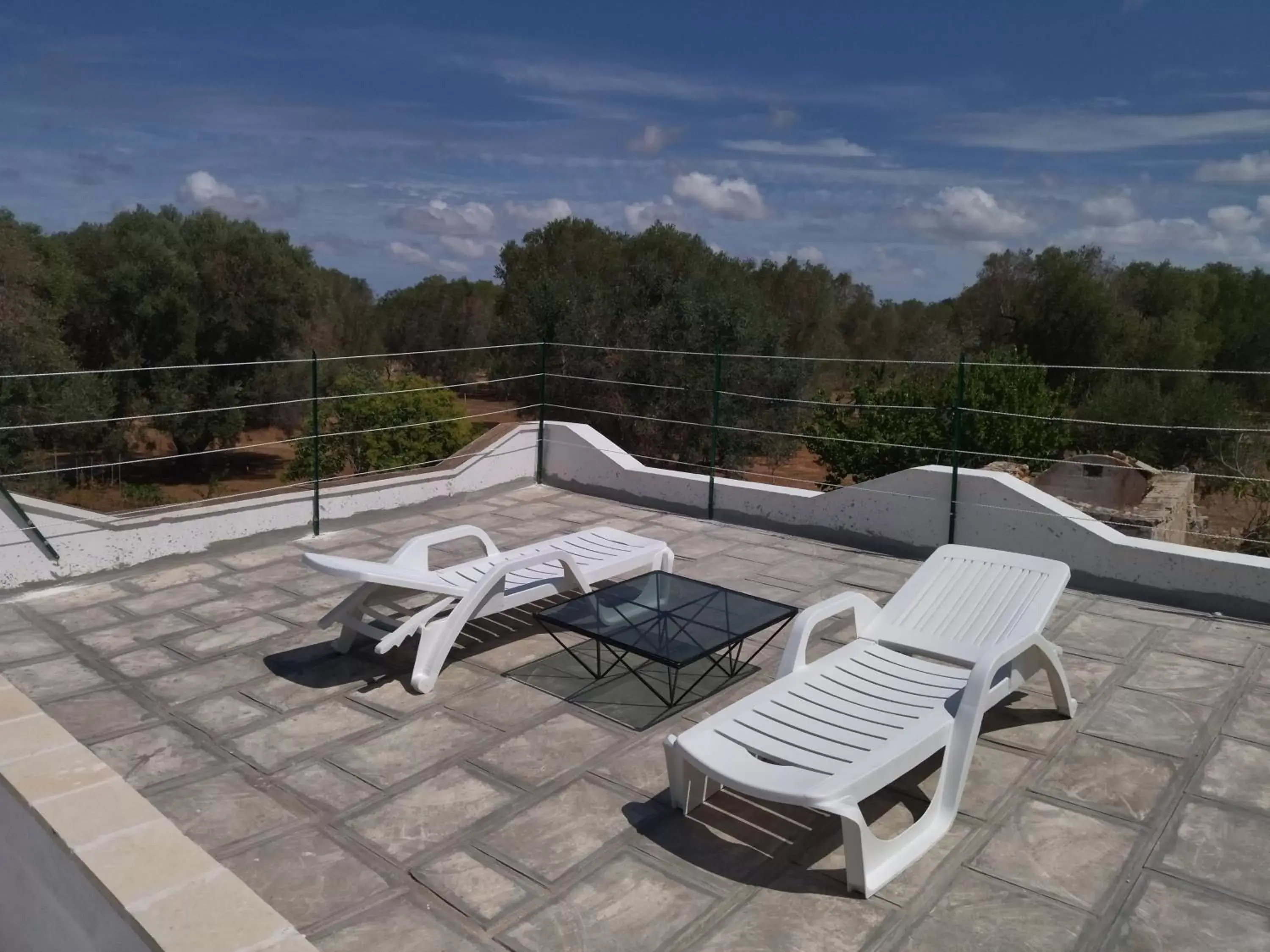 Patio in TRULLO CARMEN