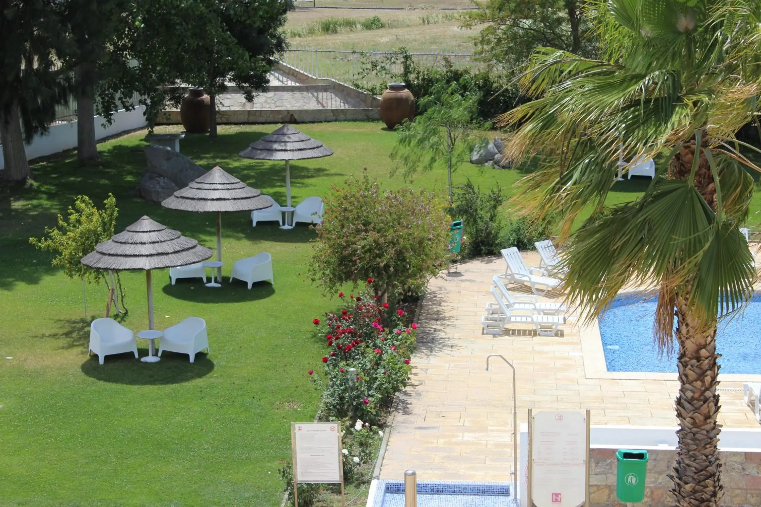 Children play ground, Pool View in BejaParque Hotel