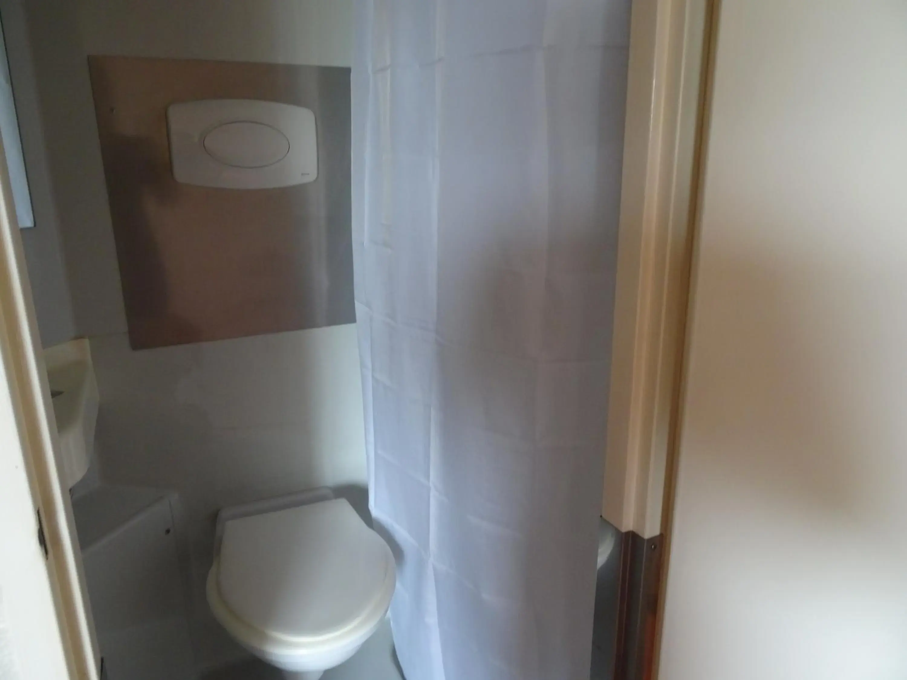 Shower, Bathroom in Premiere Classe Lyon Sud - Chasse Sur Rhône