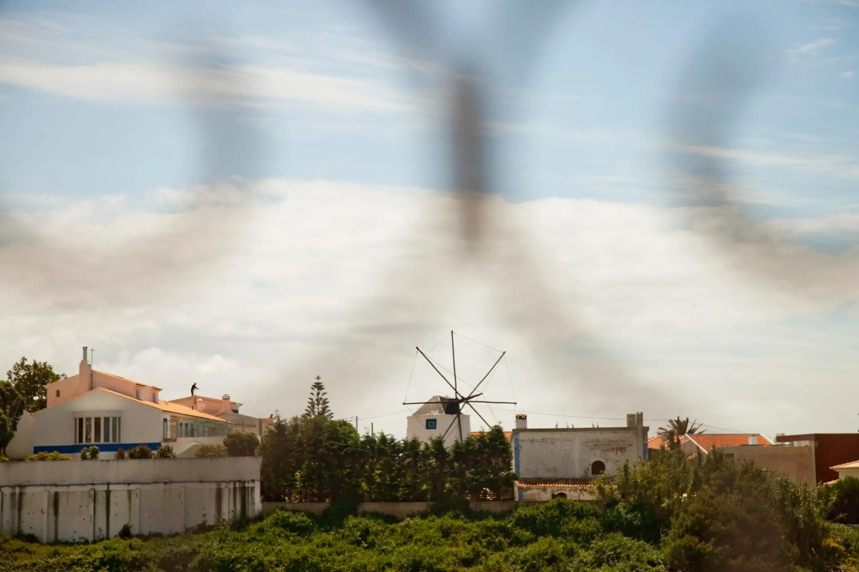 City view in Ericeira Chill Hill Hostel & Private Rooms - Peach Garden