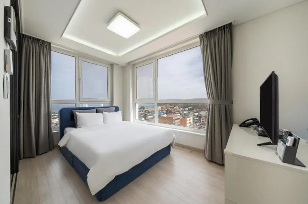 Bed in The Mark Sokcho Residence hotel Bed in The Mark Sokcho Residence hotel