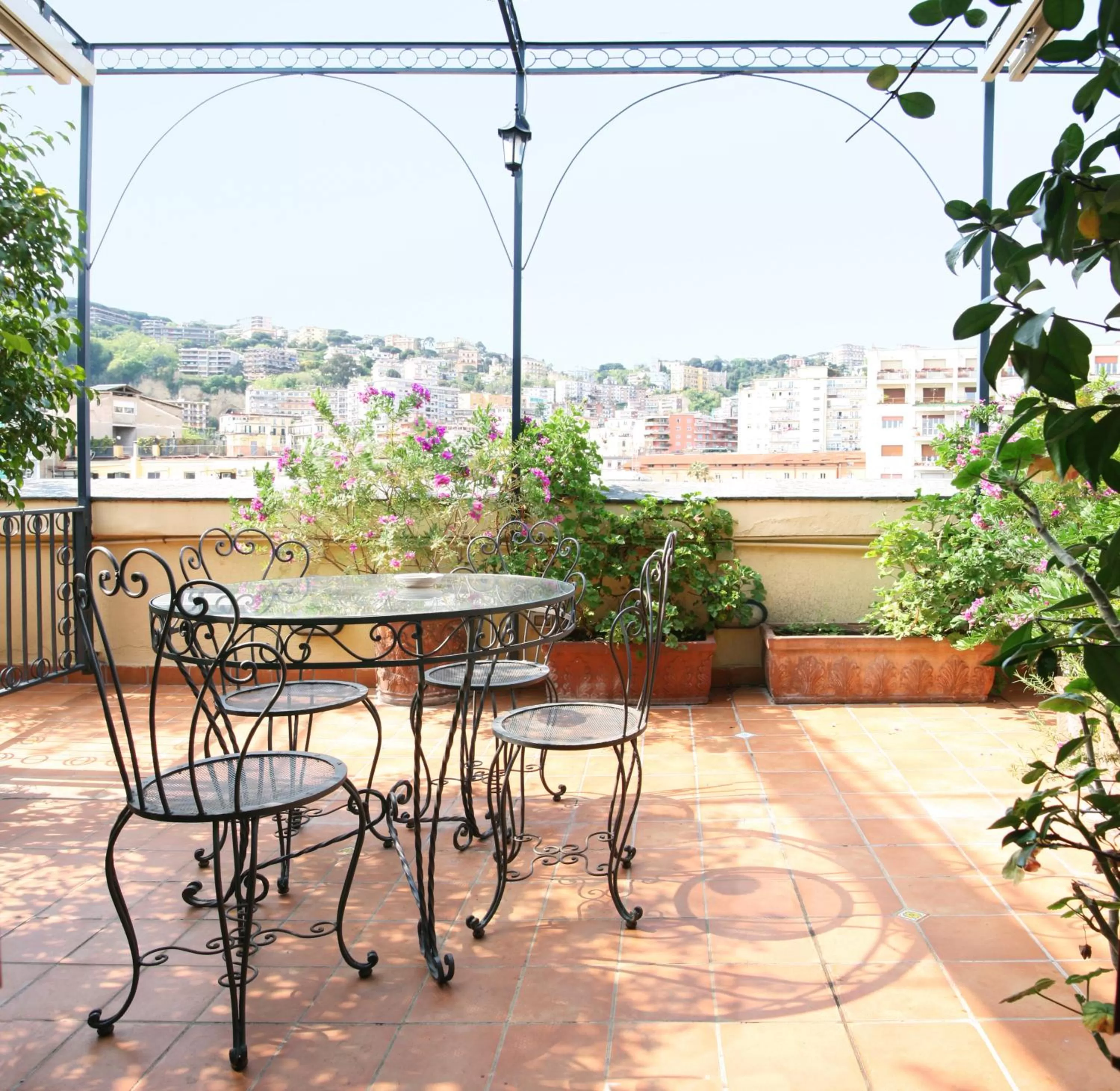 Balcony/Terrace in B&B Casamiranapoli