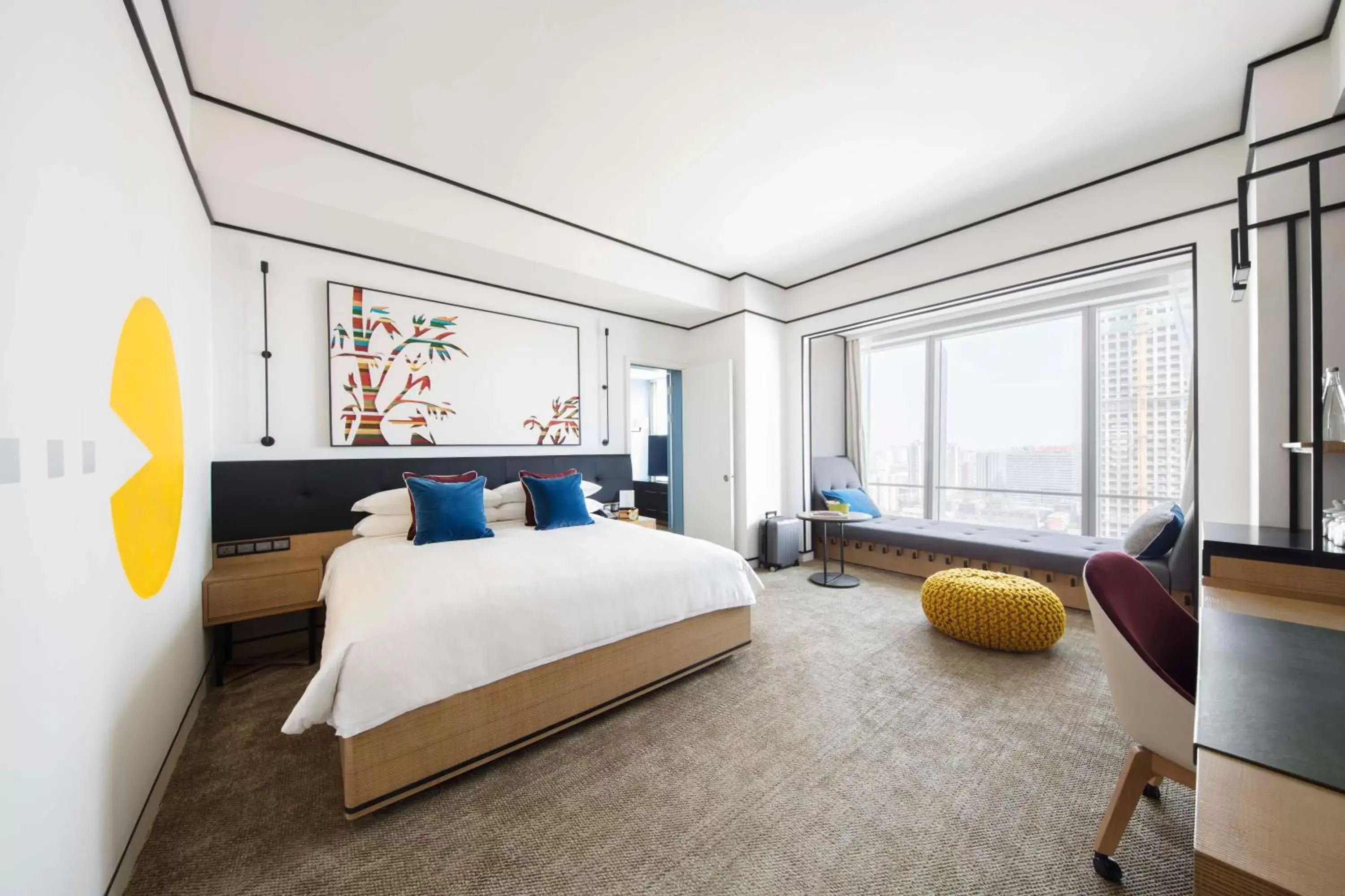 Bedroom, Bed in JEN Beijing by Shangri-La Bedroom, Bed in JEN Beijing by Shangri-La