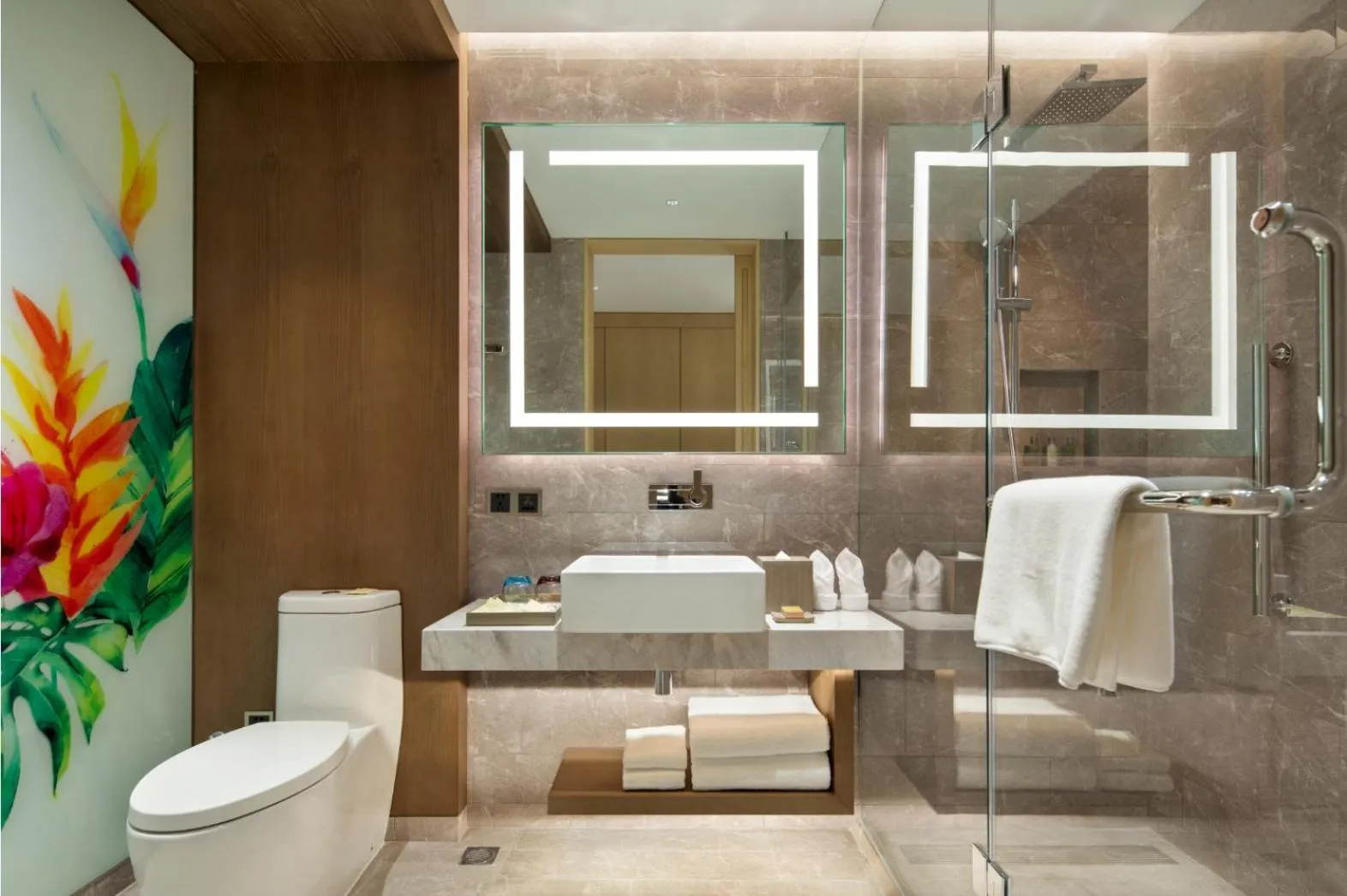 Toilet in Hilton Garden Inn Sanya