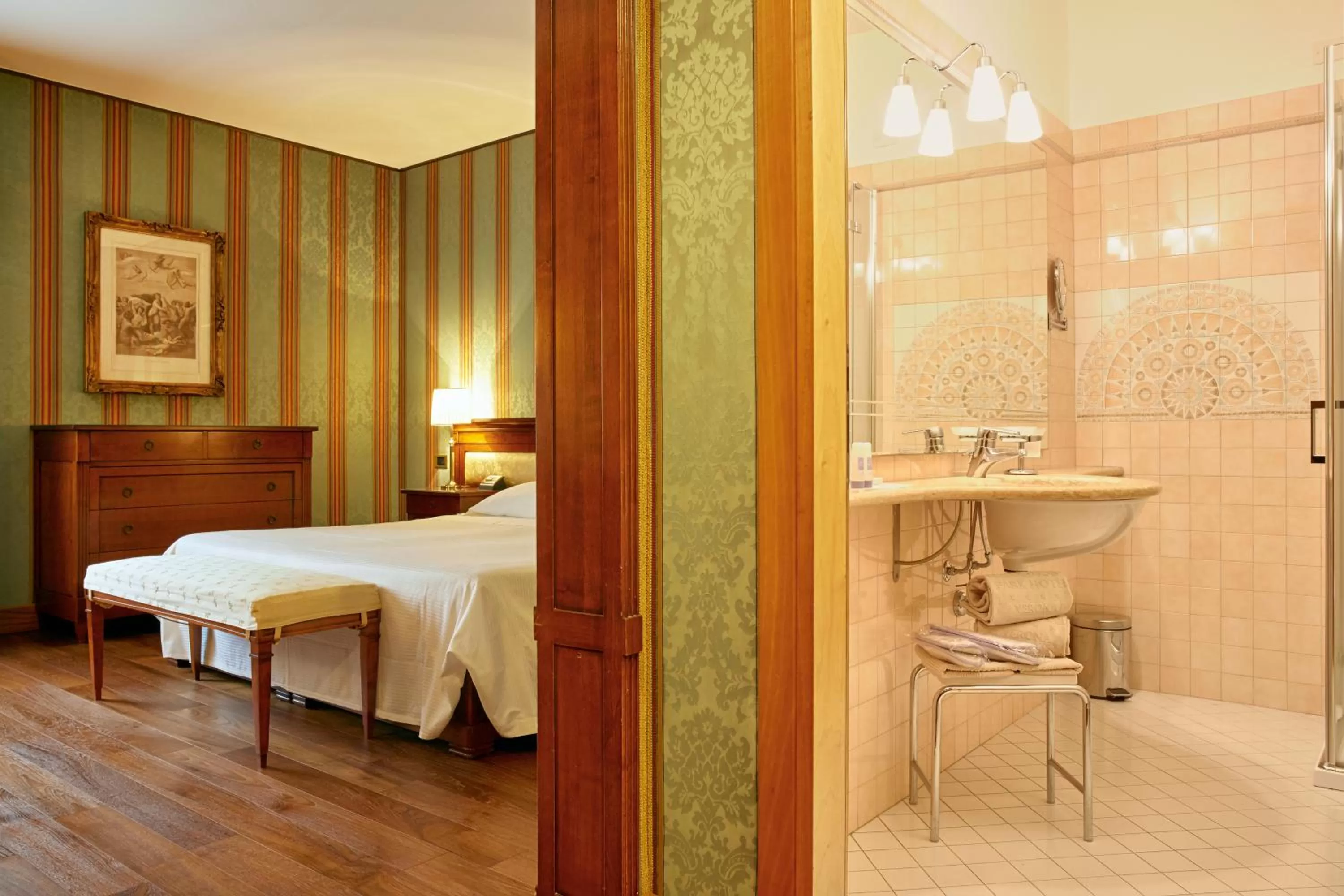 Bedroom, Bed in Villa Quaranta Tommasi Wine Hotel & SPA