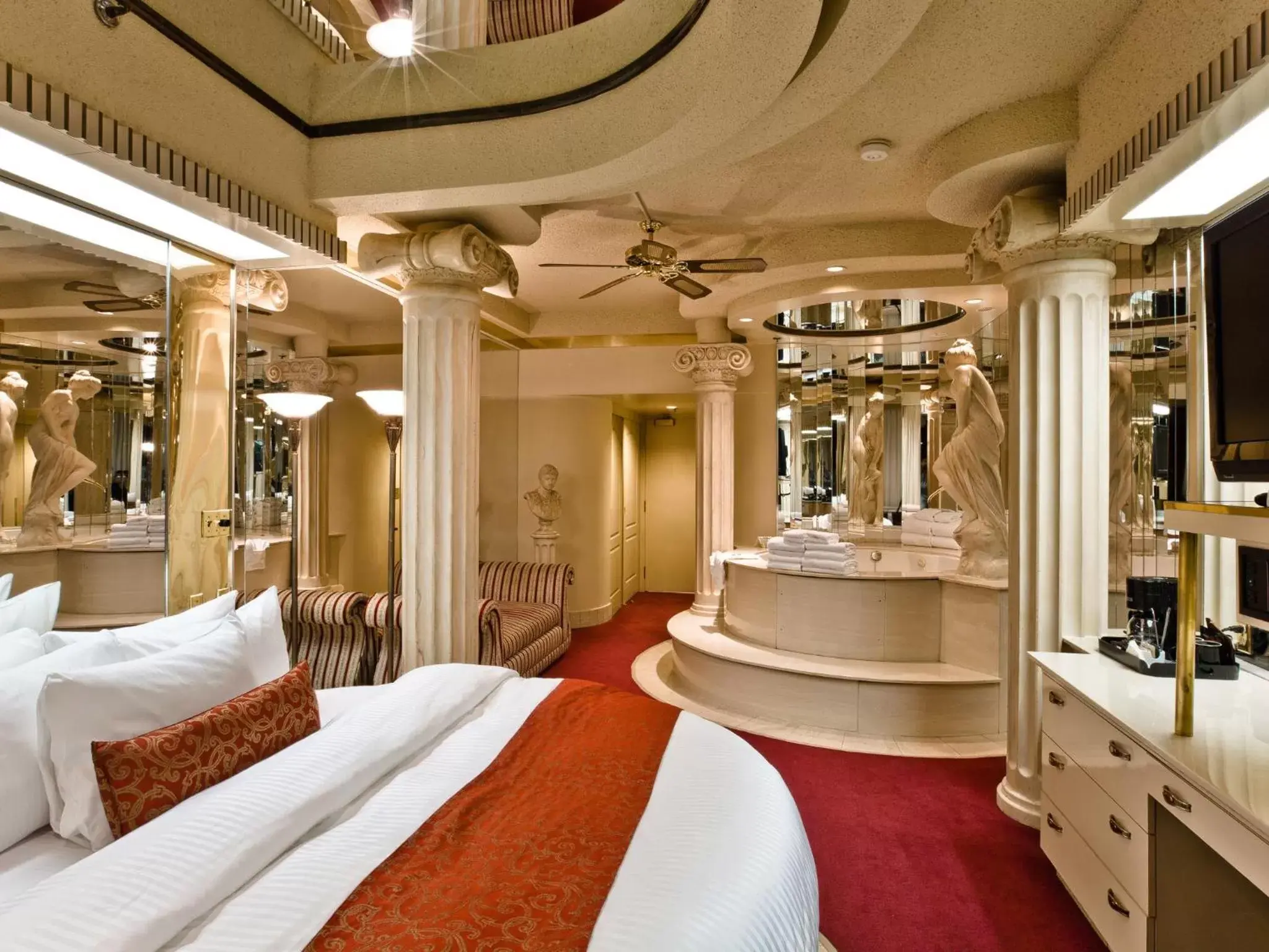 Bed in Fantasyland Hotel