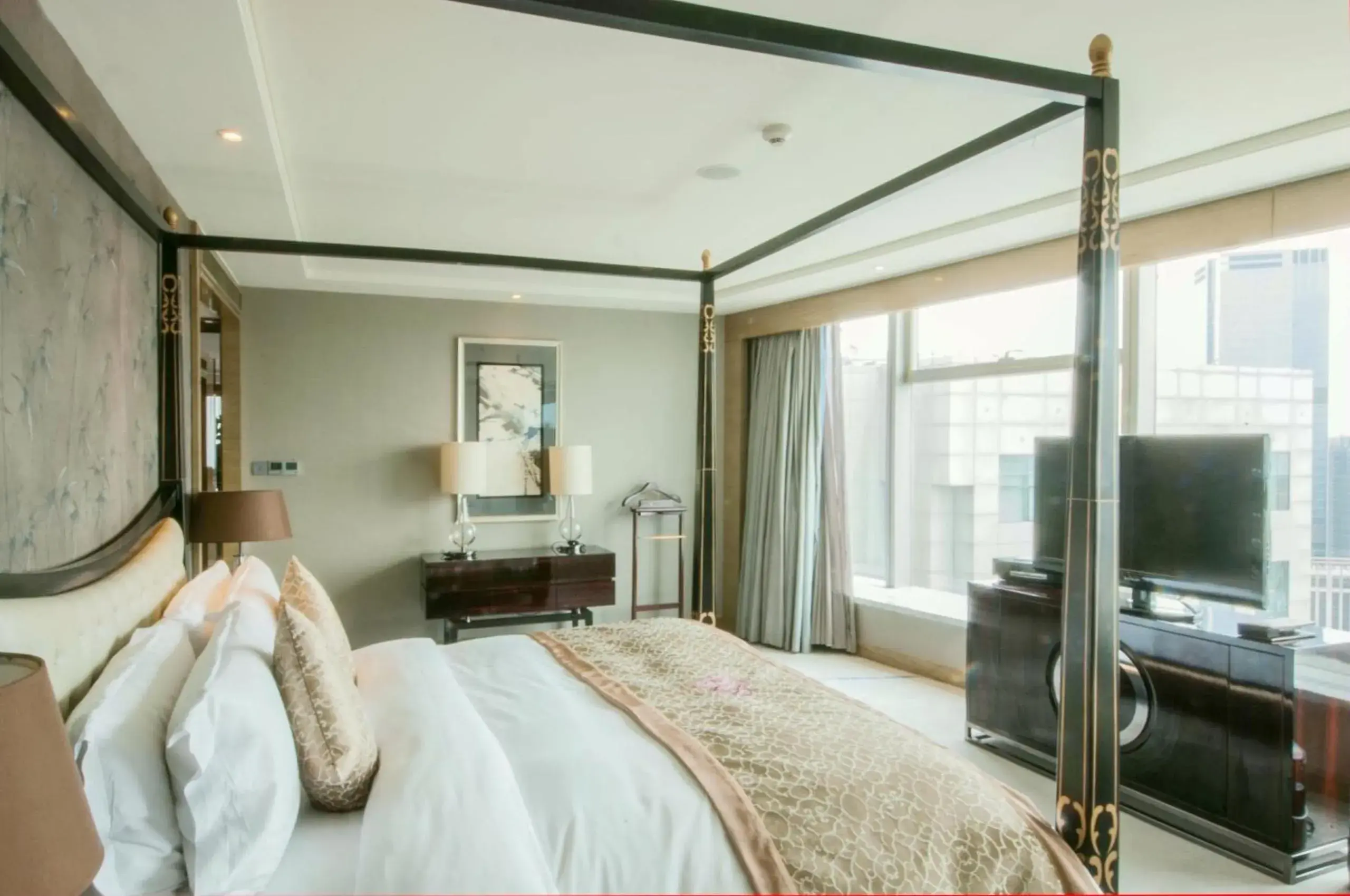 Bedroom, Bed in Tangla Hotel Tianjin Bedroom, Bed in Tangla Hotel Tianjin