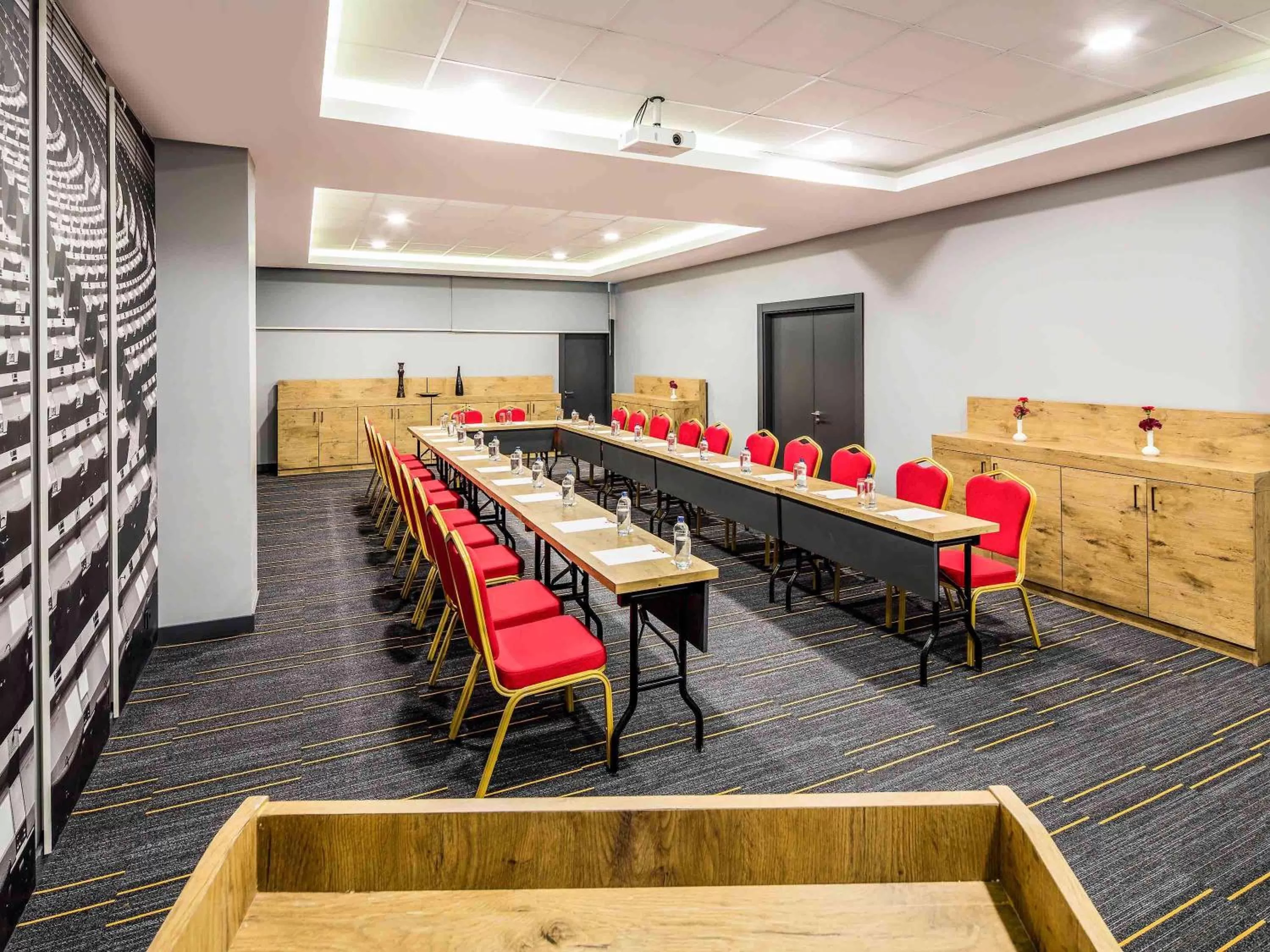 On site in Ibis Istanbul West