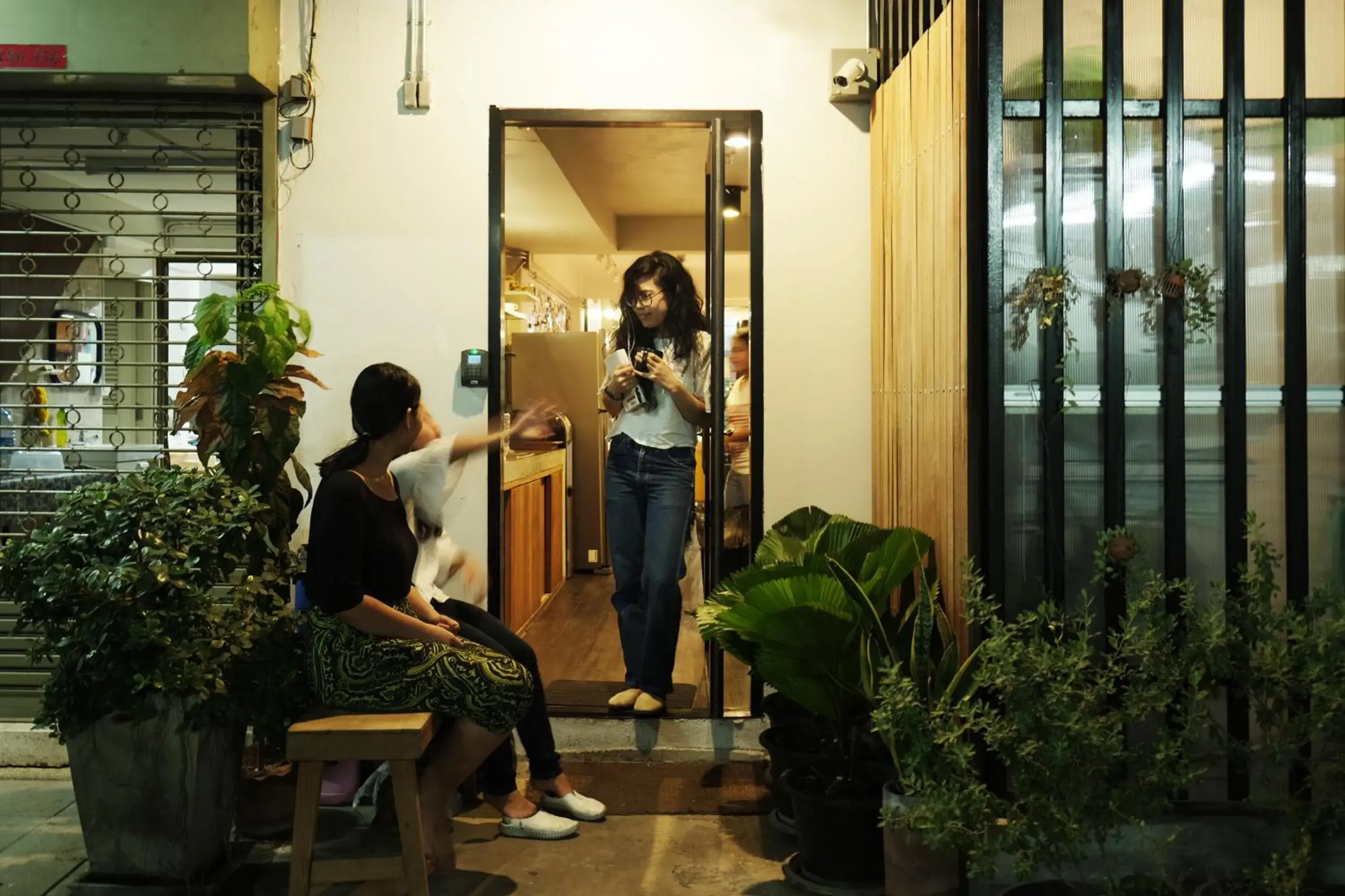 Facade/entrance in Monomer Hostel Bangkok Facade/entrance in Monomer Hostel Bangkok