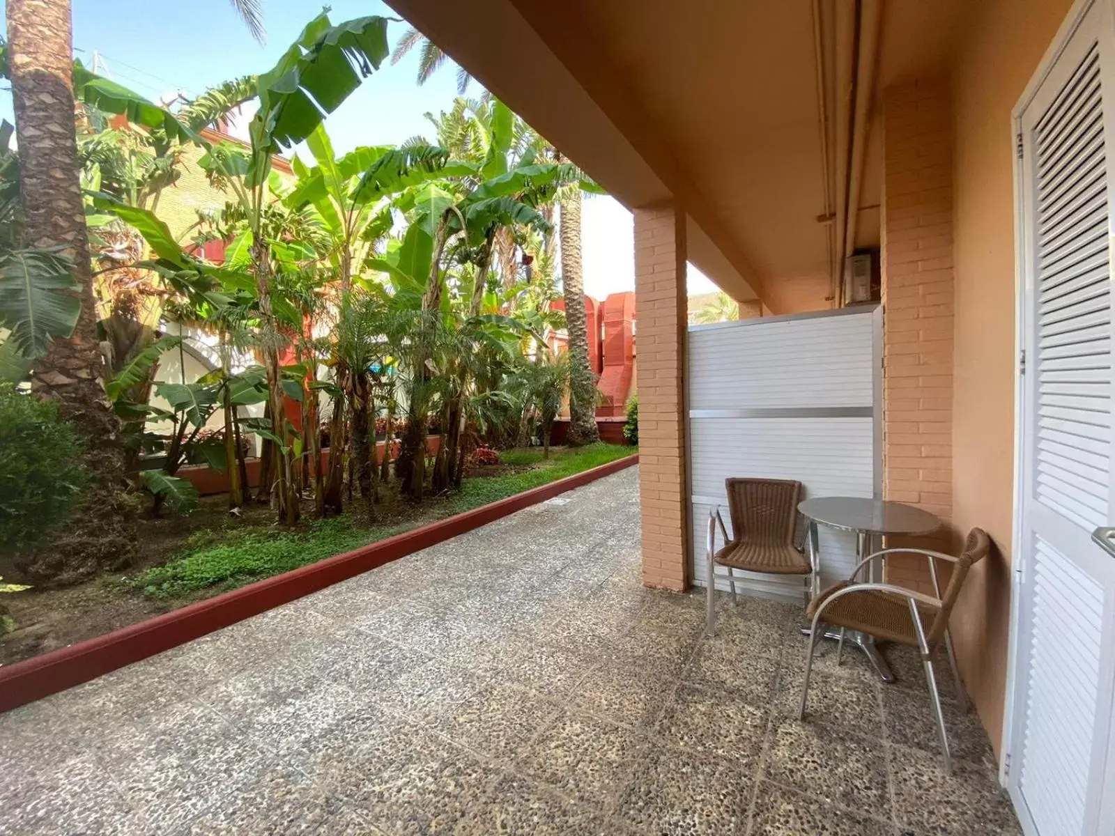 Garden view in Aparthotel Solifemar