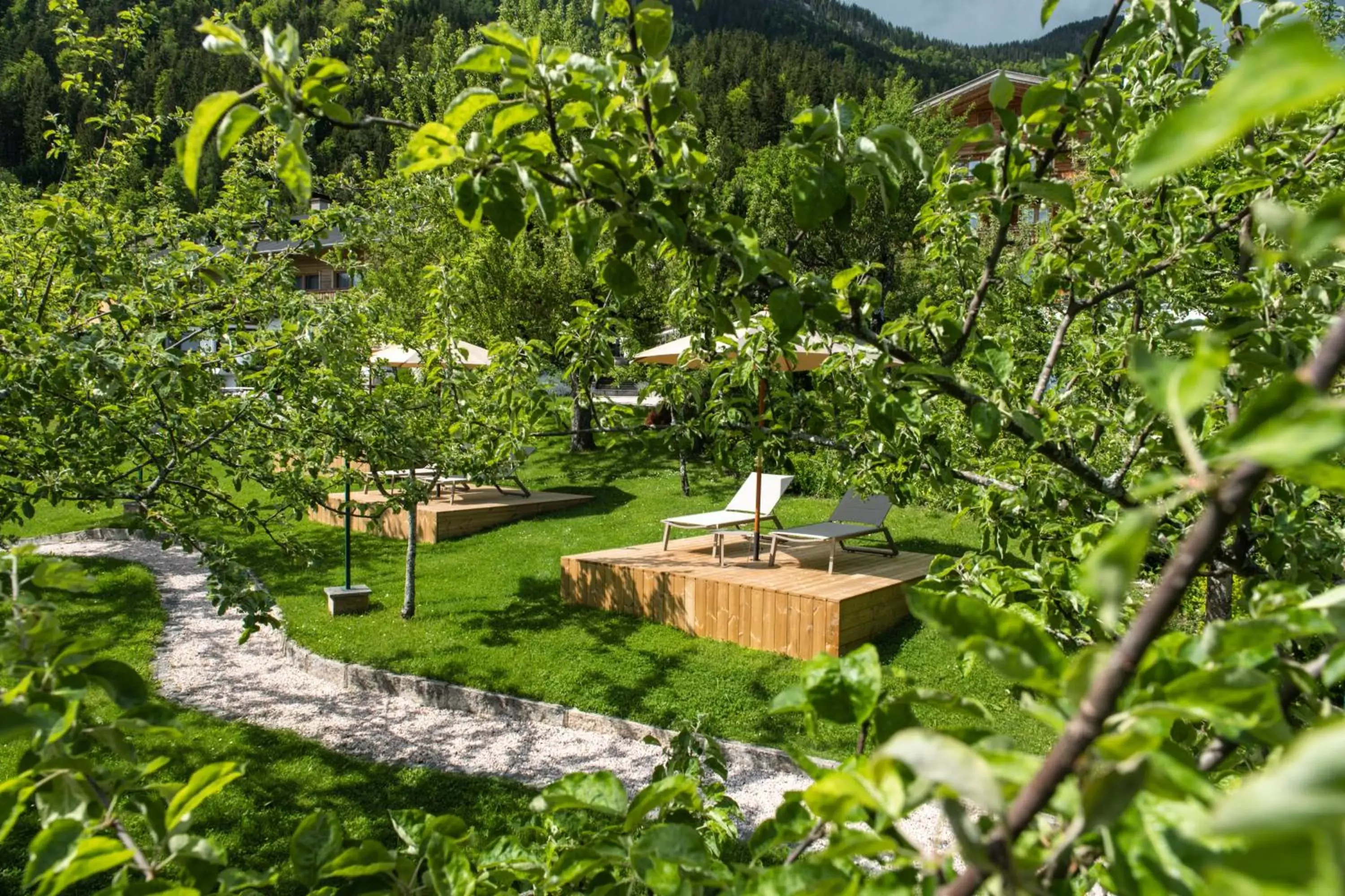 Garden in Hotel AlpenSchlössl