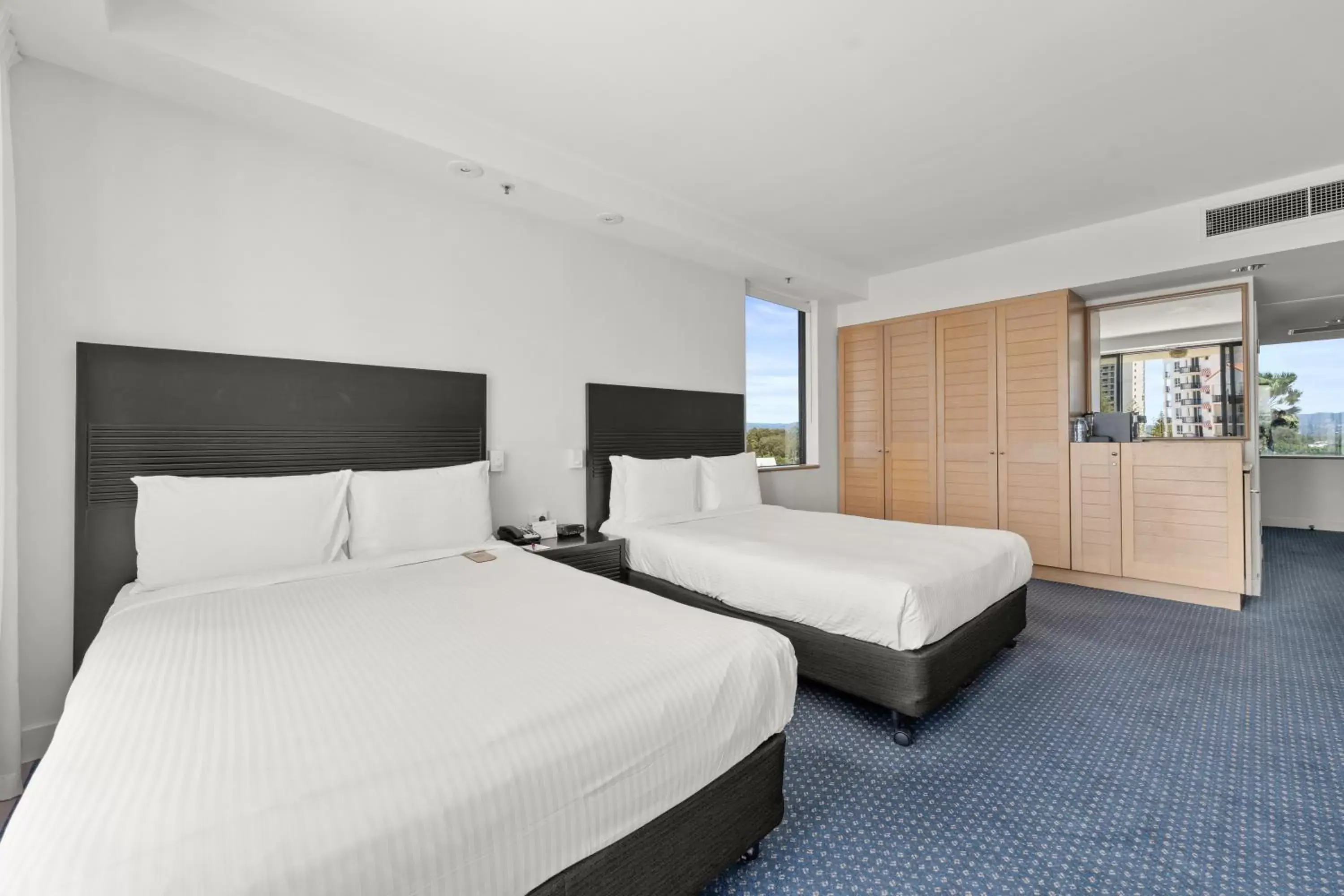 Bedroom, Bed in Crowne Plaza Surfers Paradise, an IHG Hotel