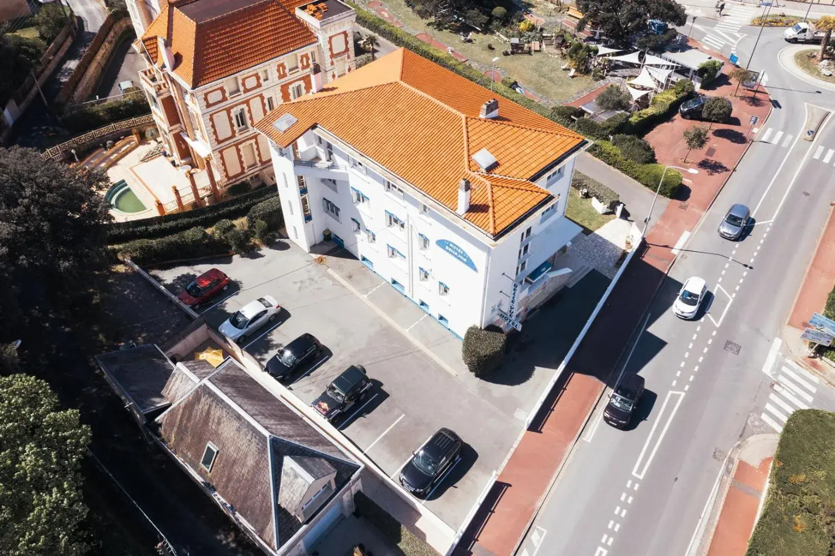 Bird's eye view, Bird's-eye View in Hotel Belle Vue Royan