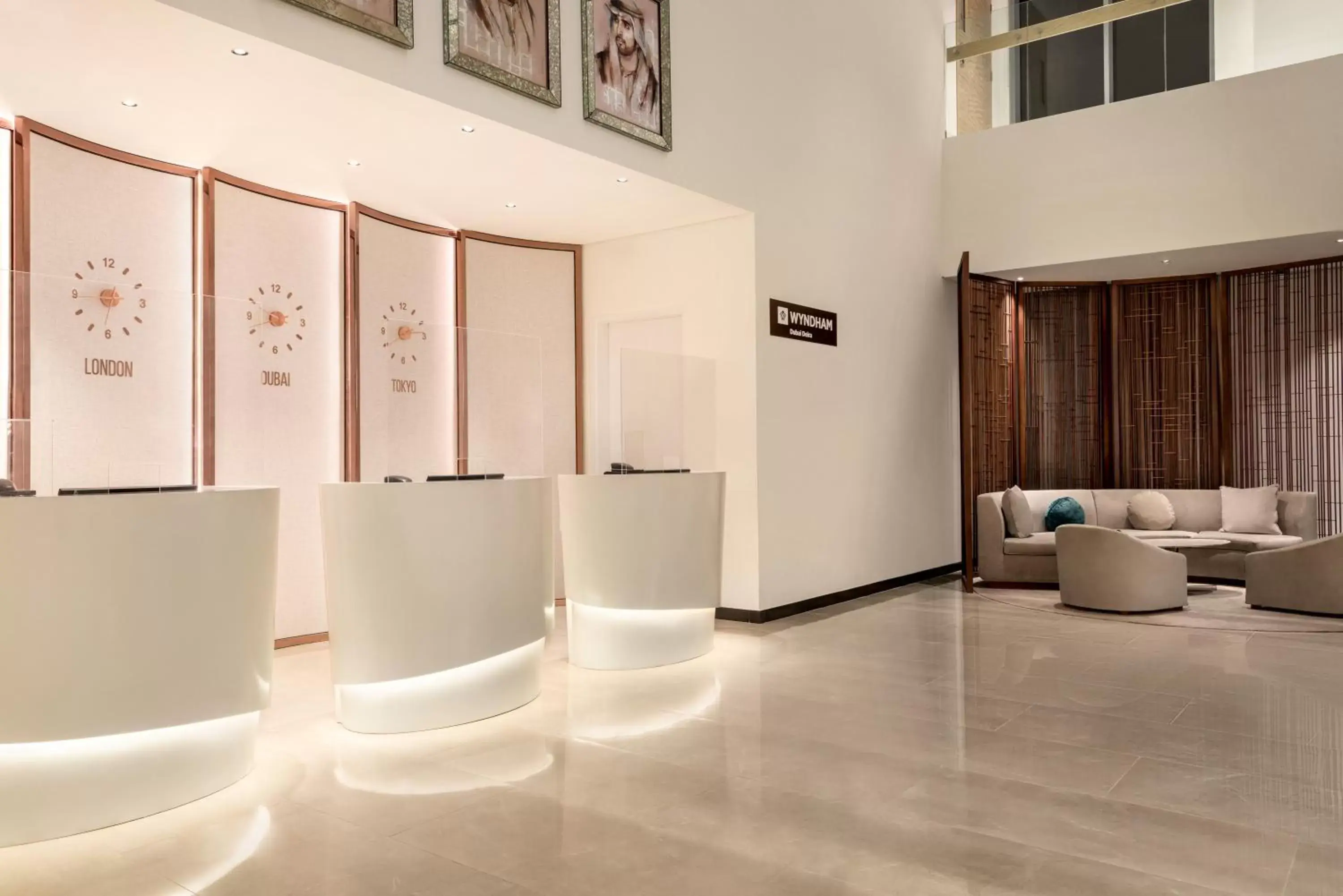 Lobby or reception in Wyndham Dubai Deira