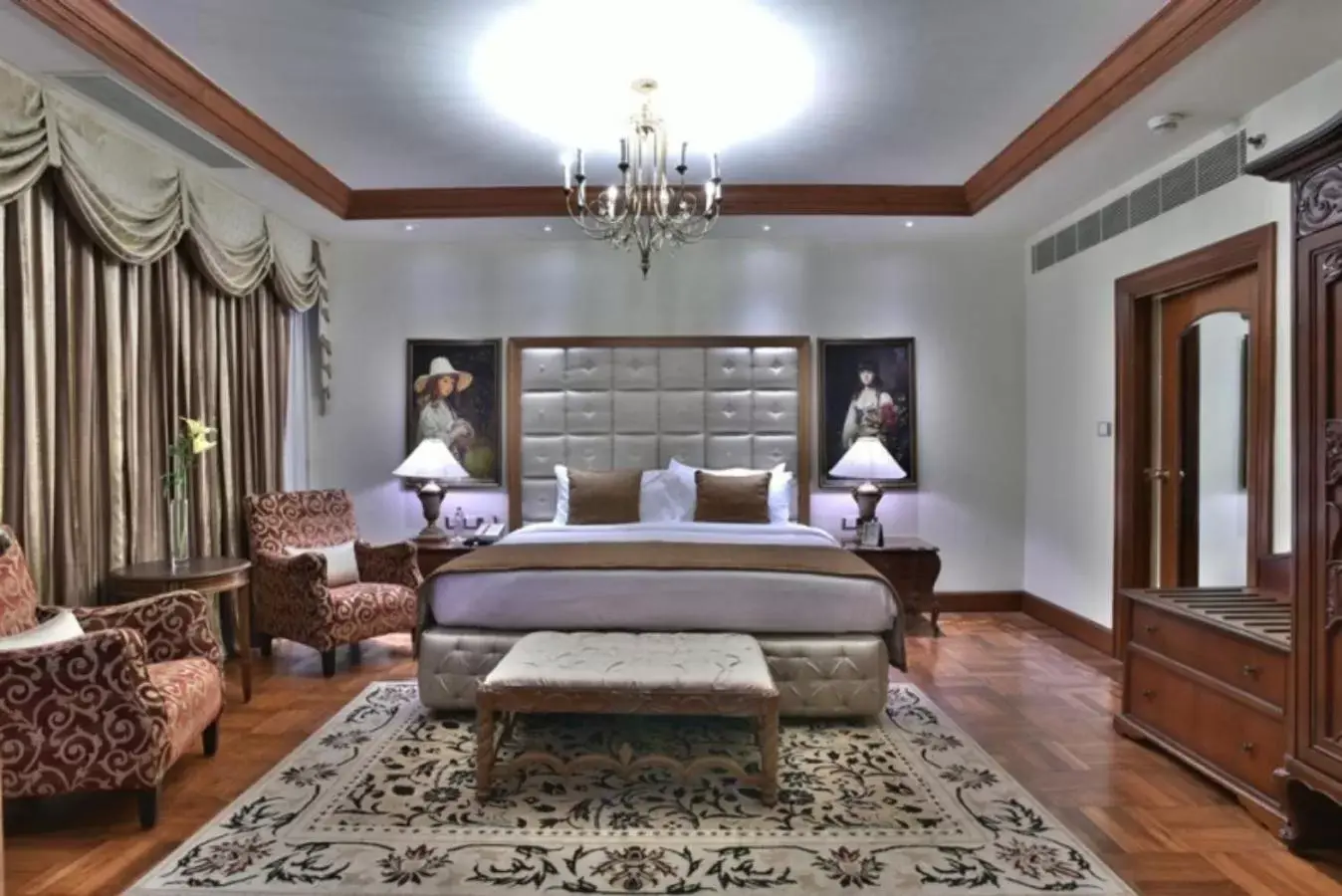 Bedroom, Bed in Taj Krishna