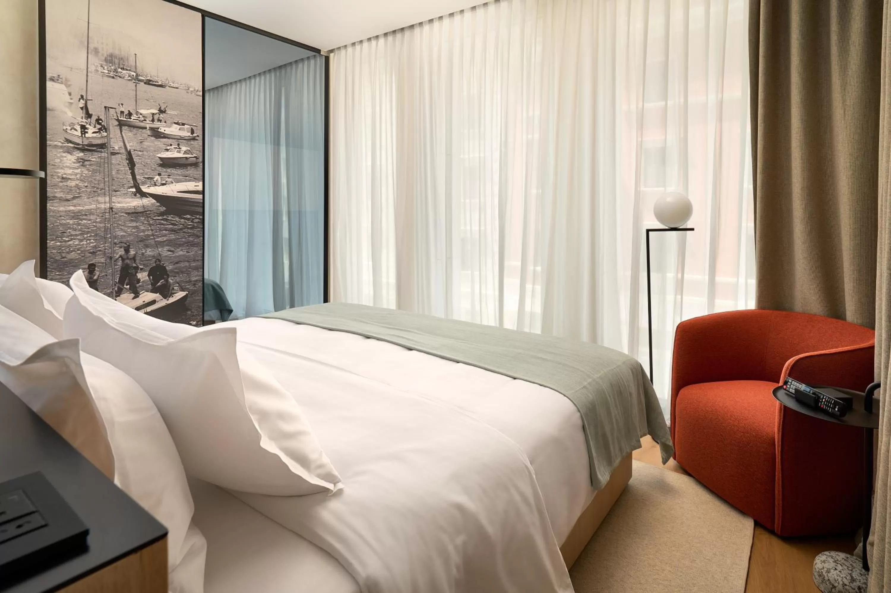 Bed in Hotel Ambasador