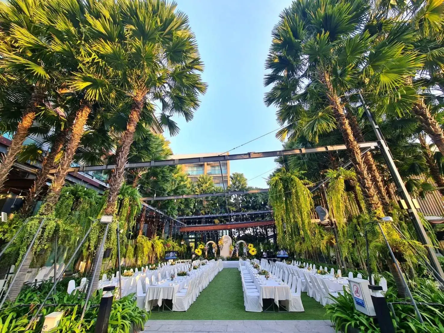 Garden in Aisana Hotel Korat