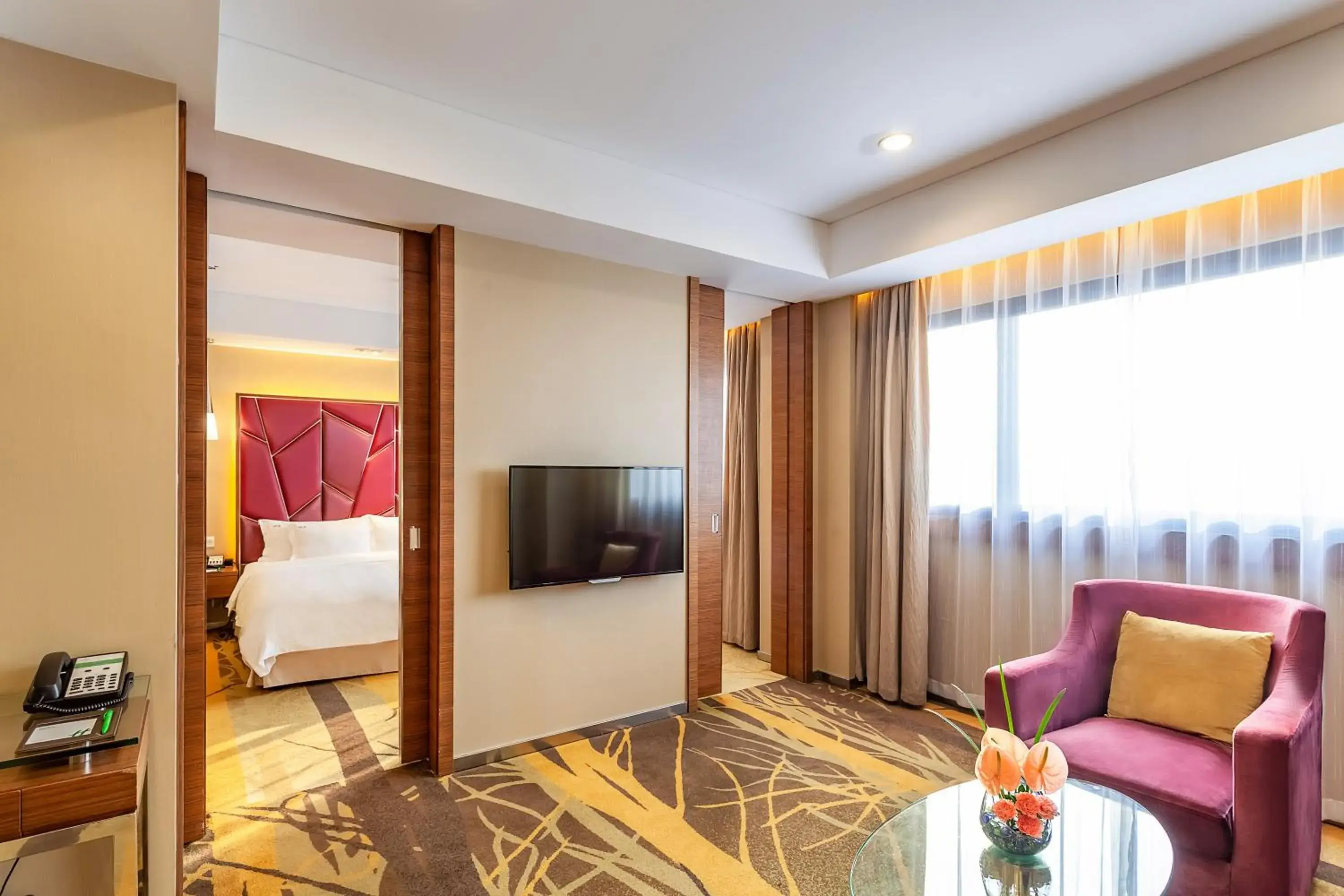 Bedroom, Seating Area in Holiday Inn Hefei, an IHG Hotel